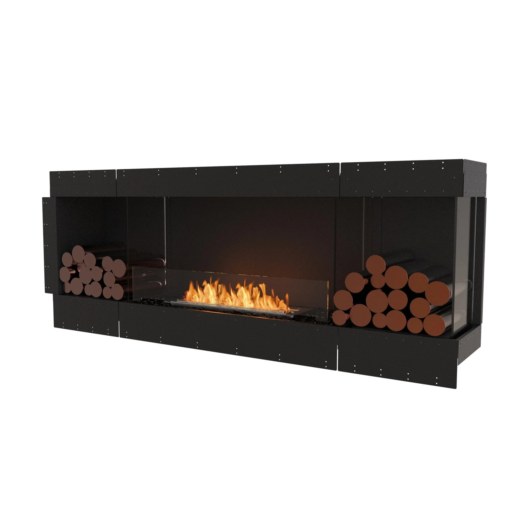 EcoSmart Fire Flex Right Corner Bioethanol Fireplace Insert - Image 92