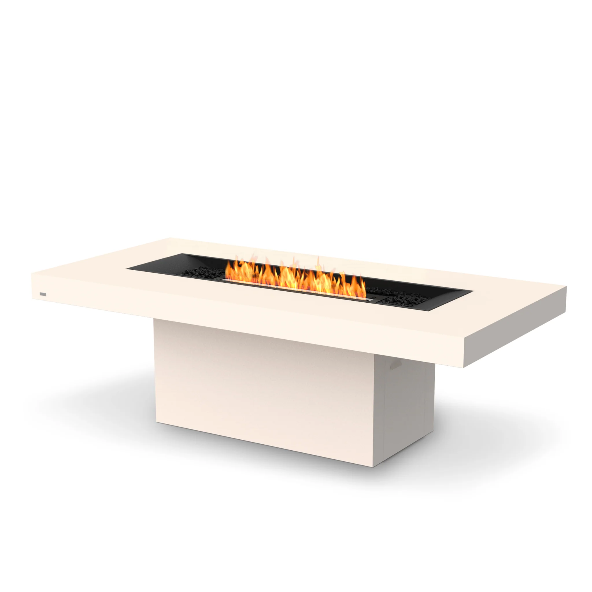 EcoSmart Fire Gin 90 (Dining) Fire Pit Table - Stainless Steel Gas LP/NG Burner - Image 5