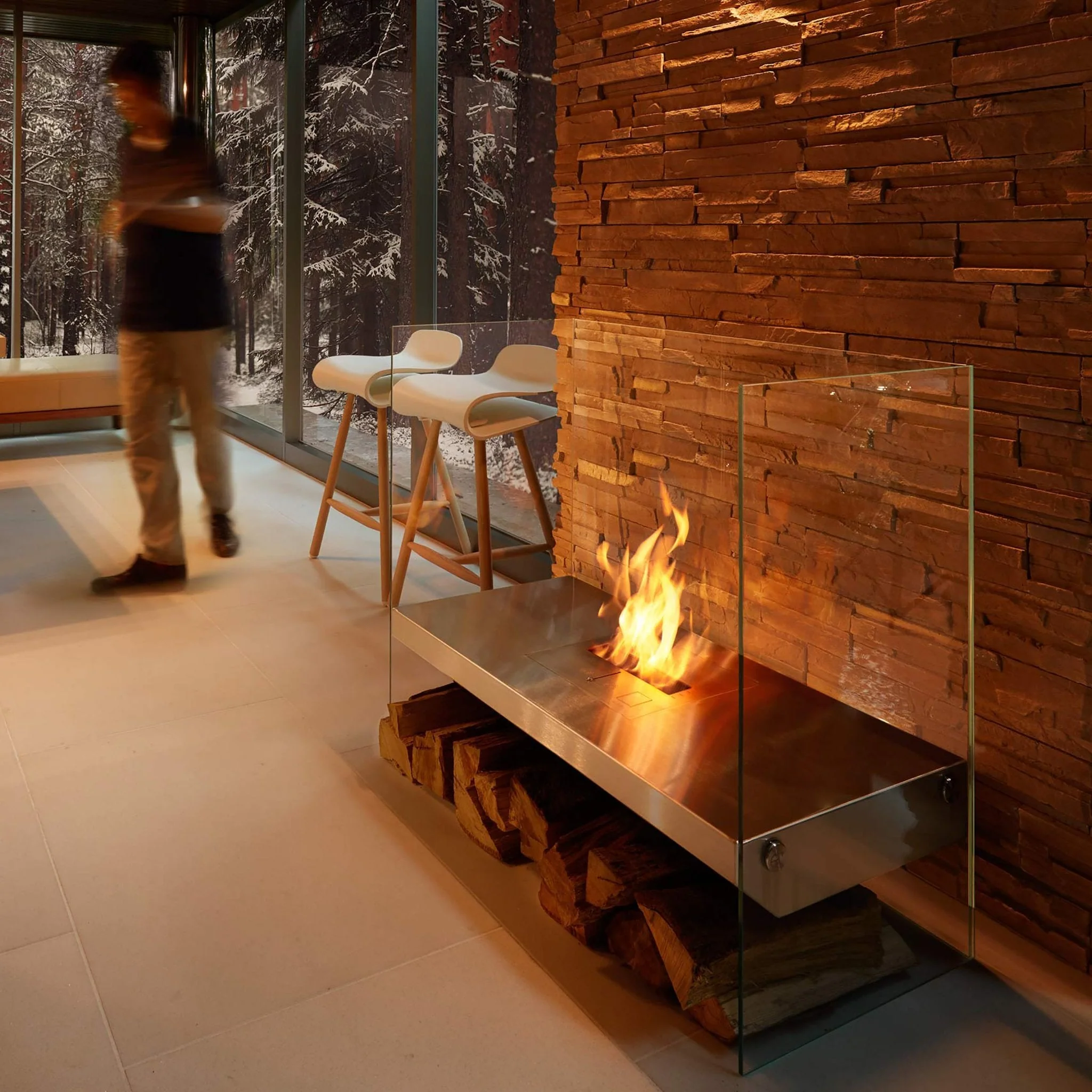 EcoSmart Fire Igloo Freestanding Fireplace - Image 7
