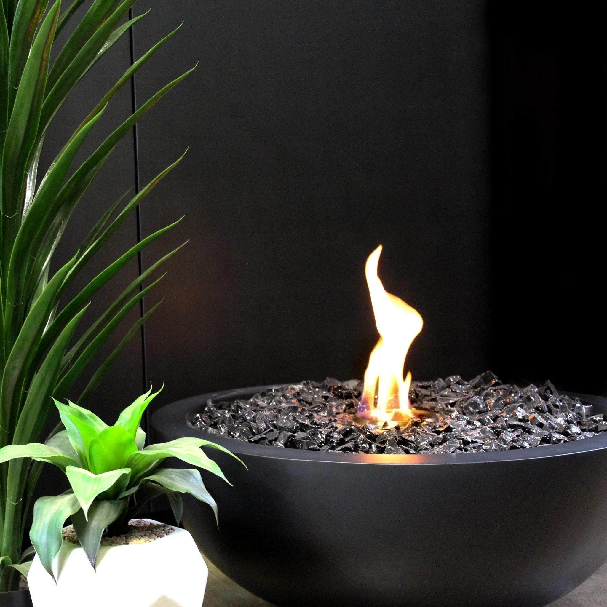EcoSmart Fire Mix 850 Fire Pit Bowl - Natural - Stainless Steel Ethanol Burner - Image 3
