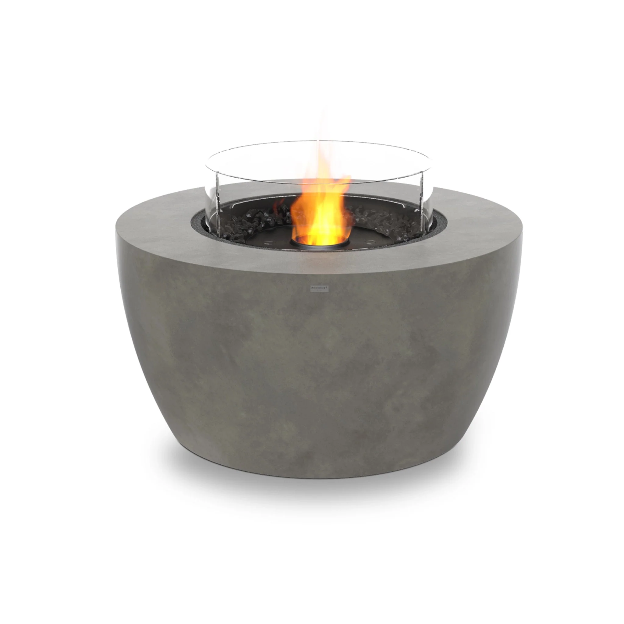 EcoSmart Fire Pod 40 Fire Pit Bowl - Natural - Black Ethanol Burner - Image 5