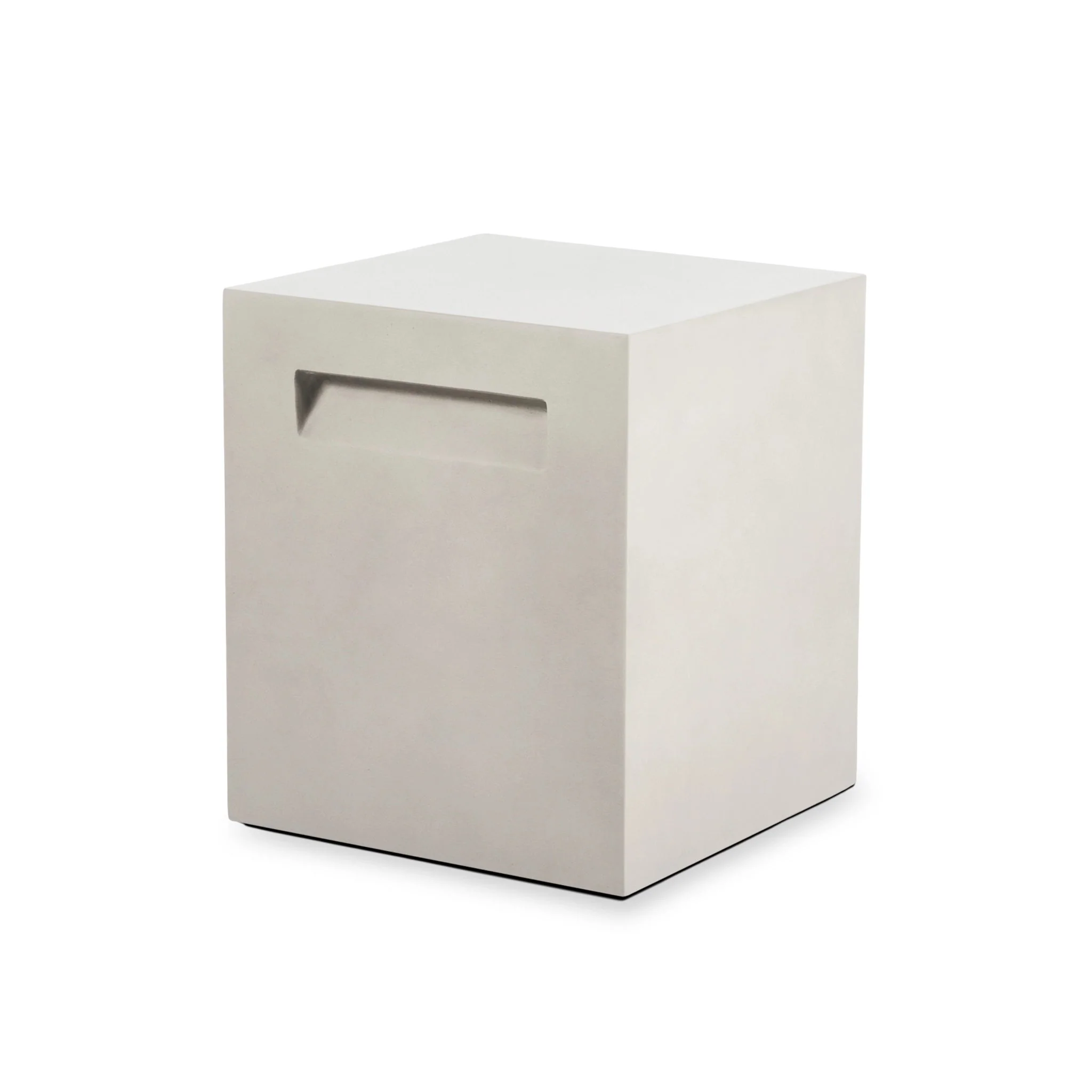 EcoSmart Fire Tank Concrete Stool
