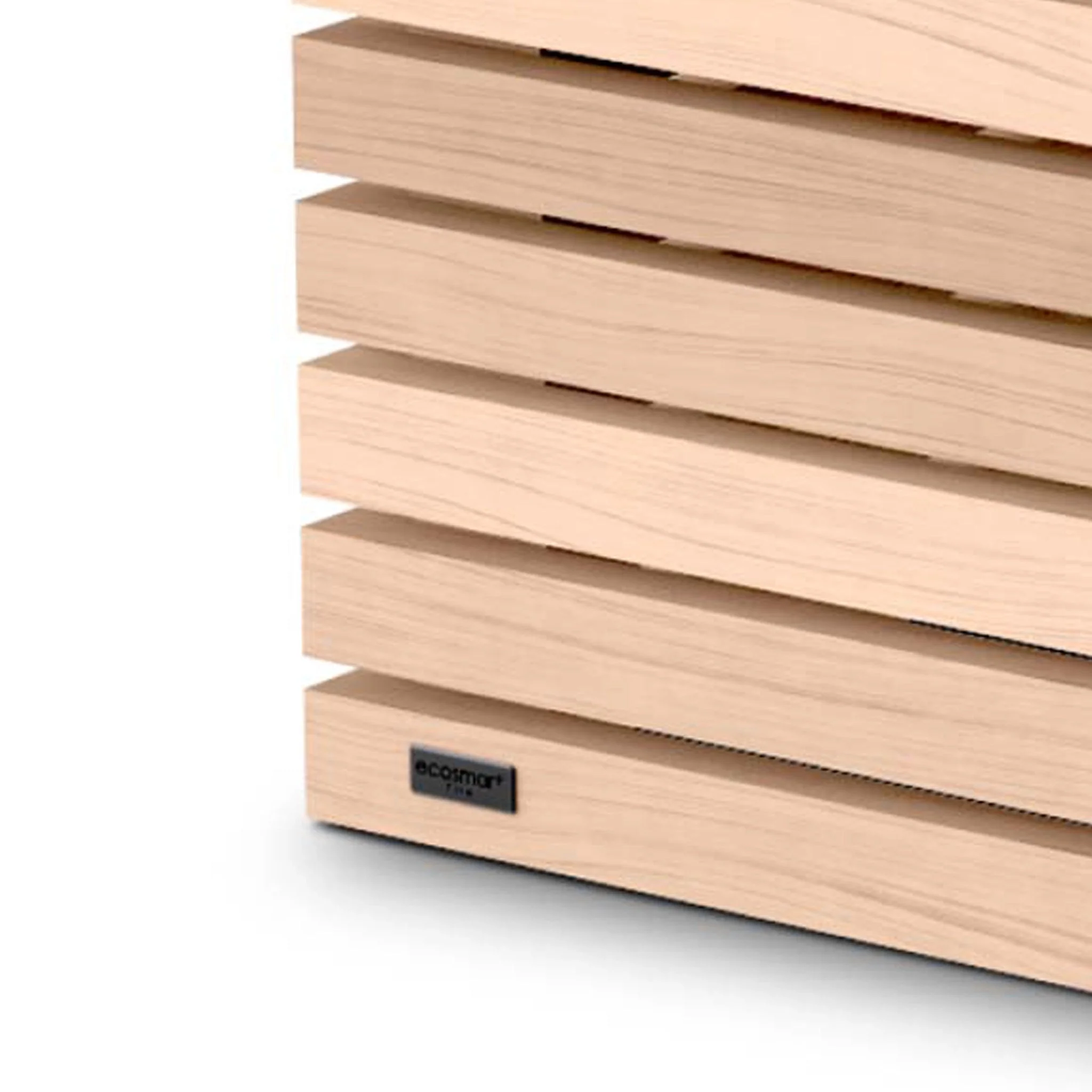EcoSmart Fire Tank (Teak) Stool - Image 4