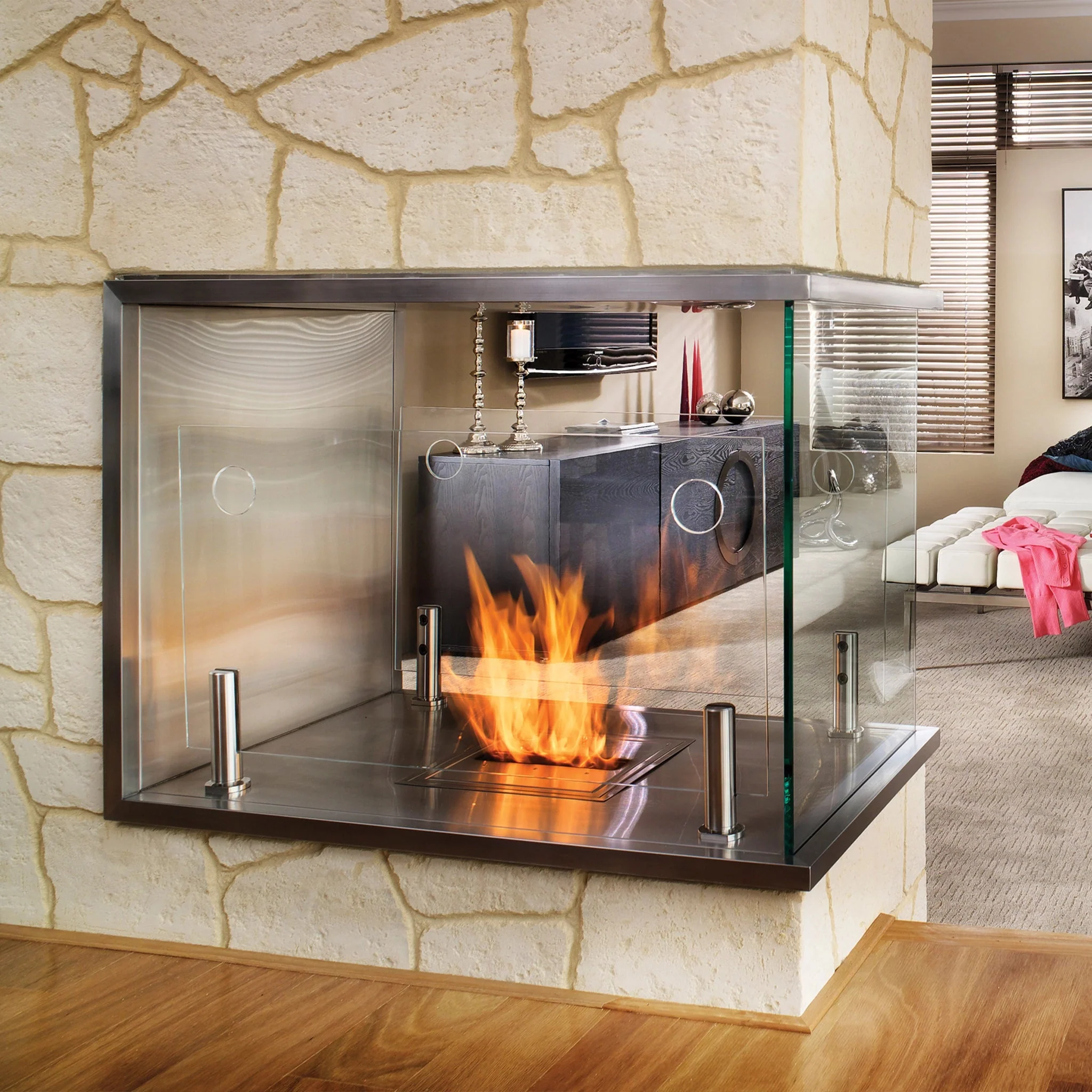 EcoSmart Fire Twin Feet Fixings - Image 4