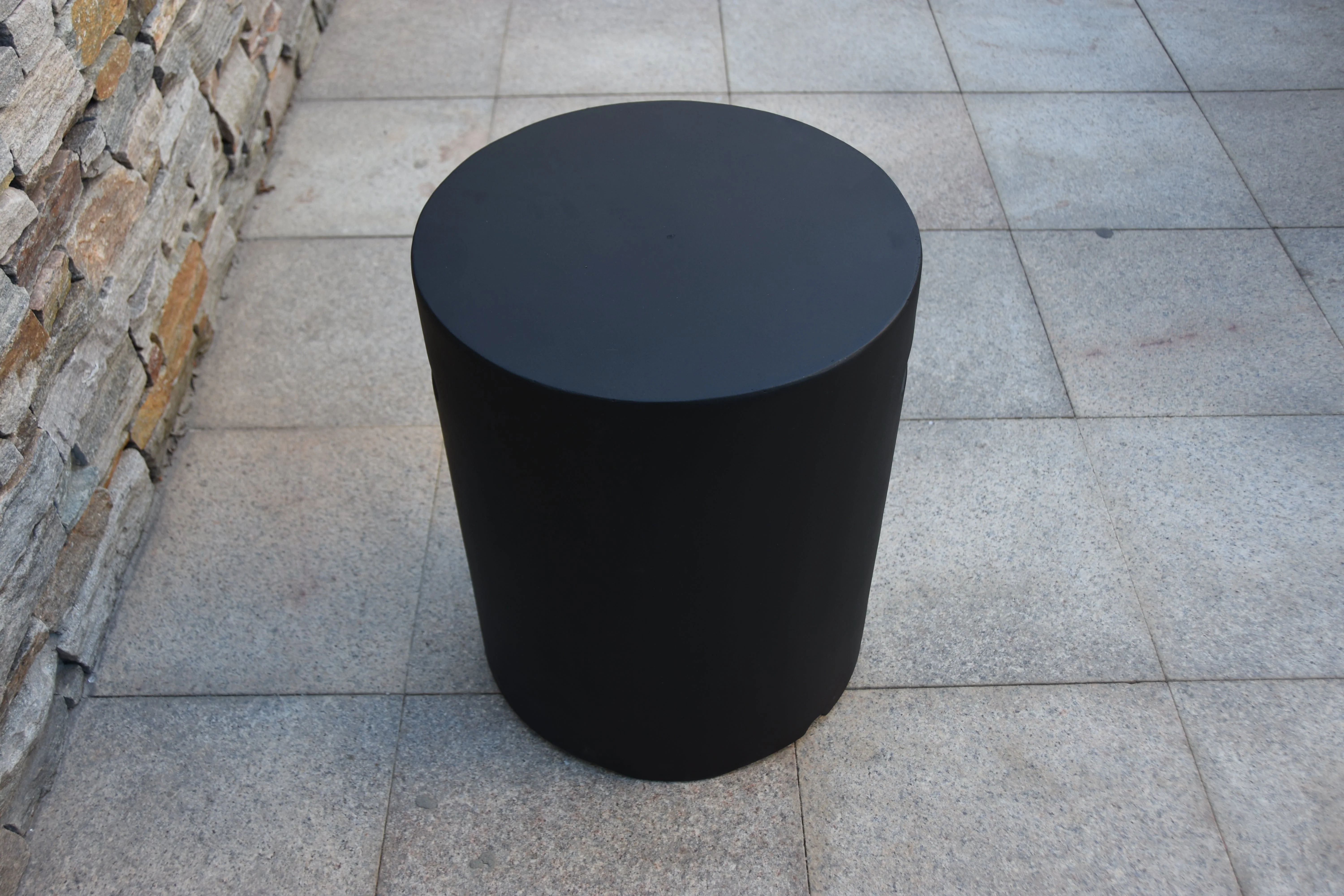 Black Round Propane Tank Cover by Elementi - Image 5