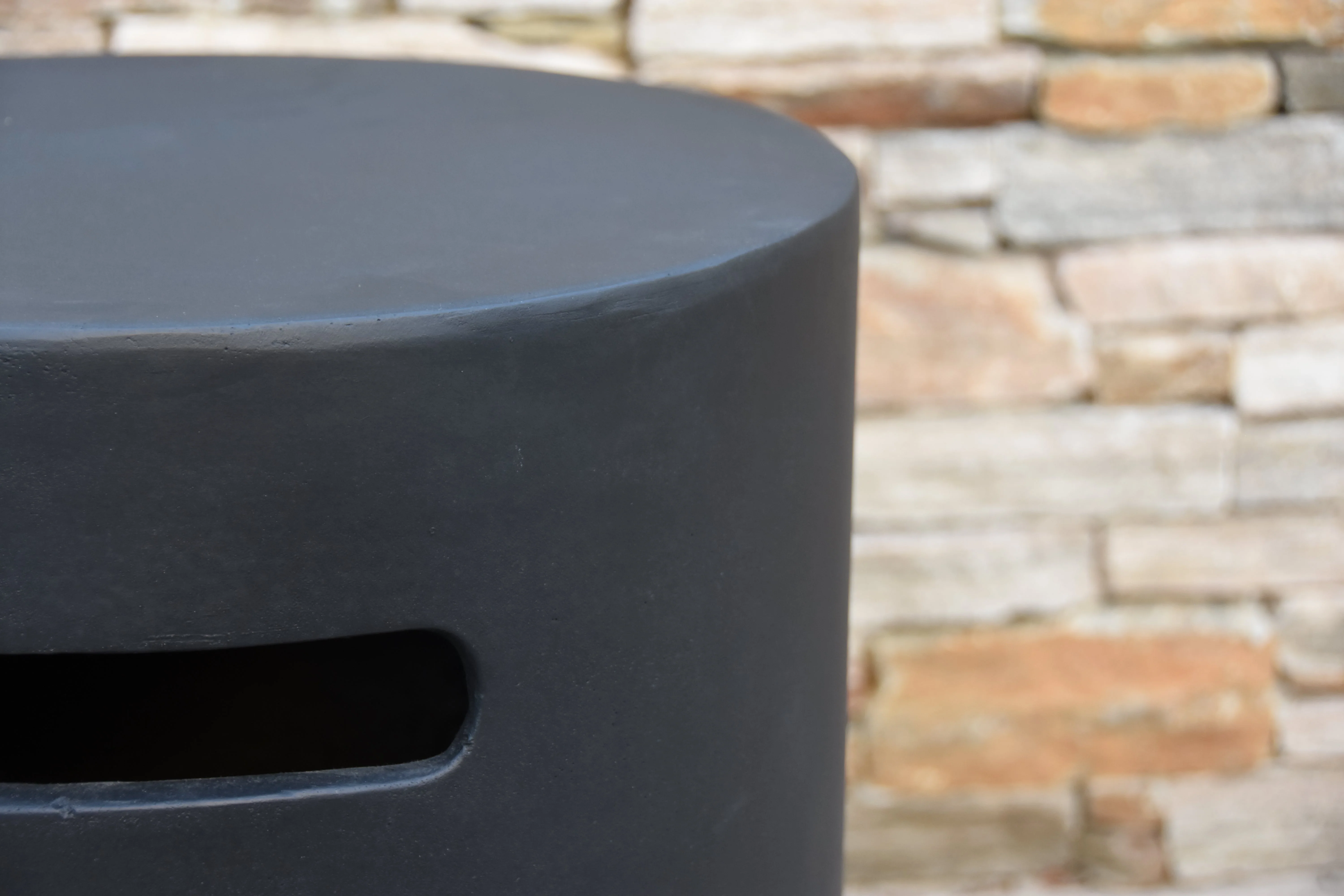 Black Round Propane Tank Cover by Elementi - Image 7
