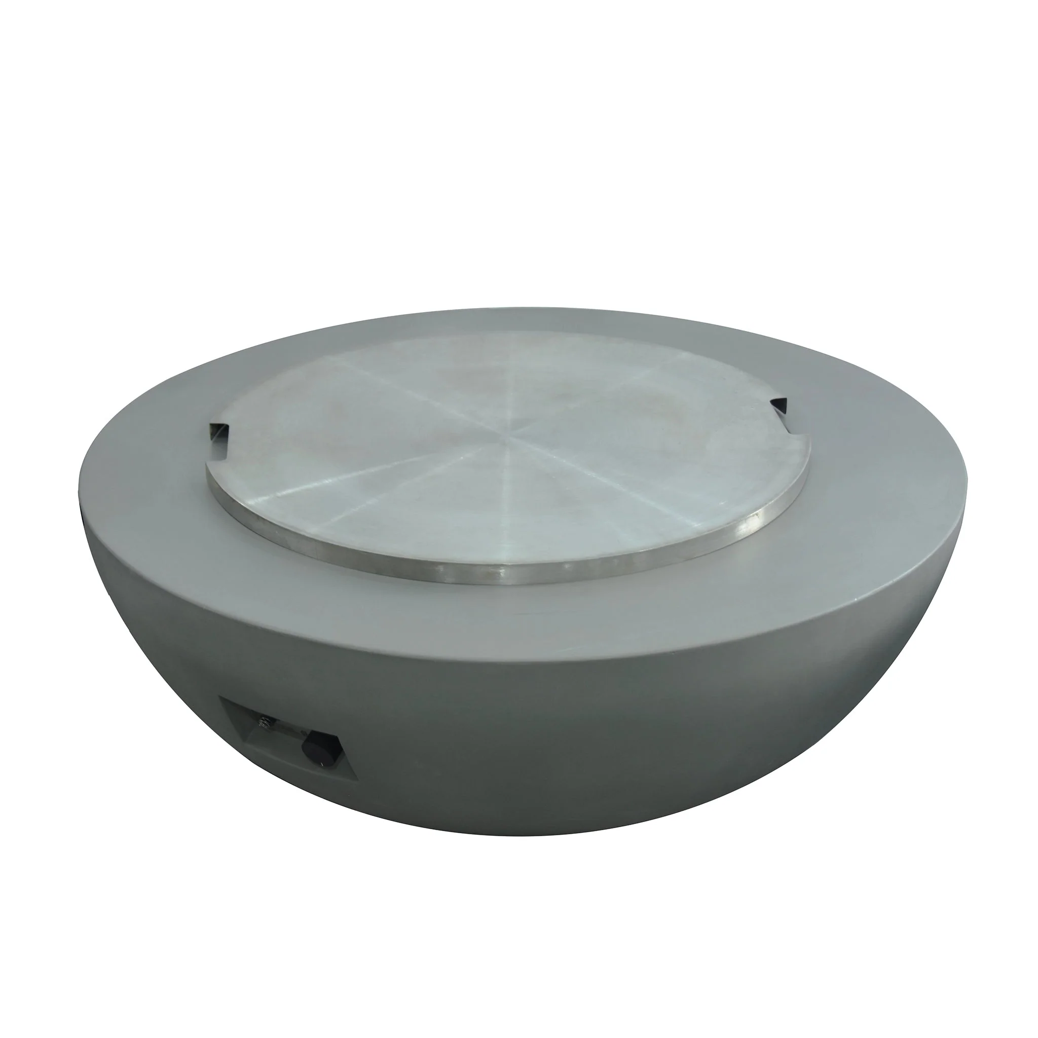 29" Round Lunar Stainless Steel Burner Cover by Elementi - Image 4