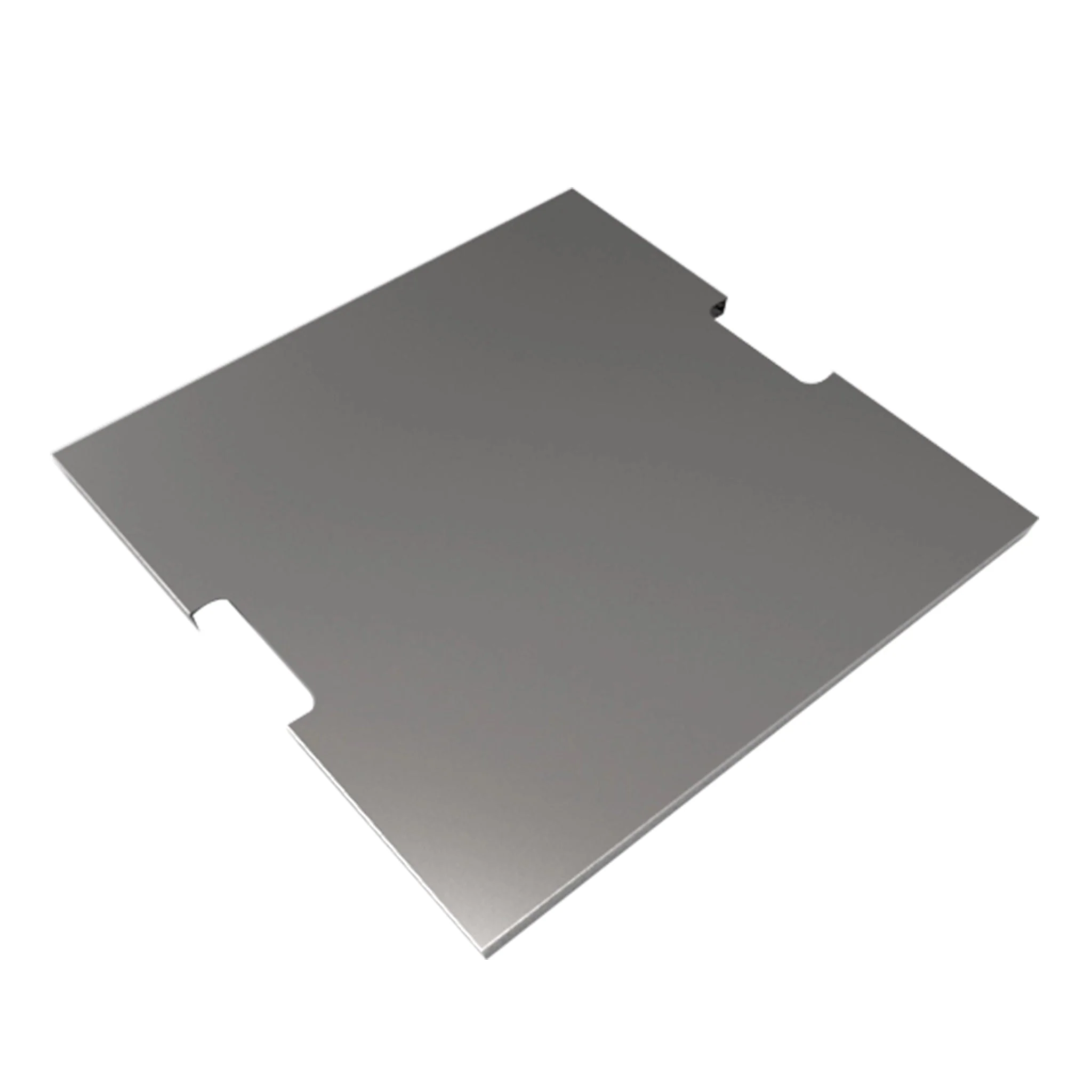 20" Square Manhattan Stainless Steel Burner Cover by Elementi