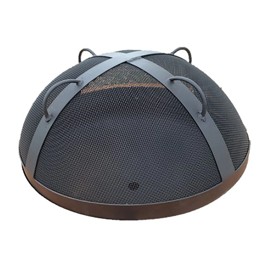 Fire Pit Art 27.5" Artisan Spark Guard with Top Handles - Image 3