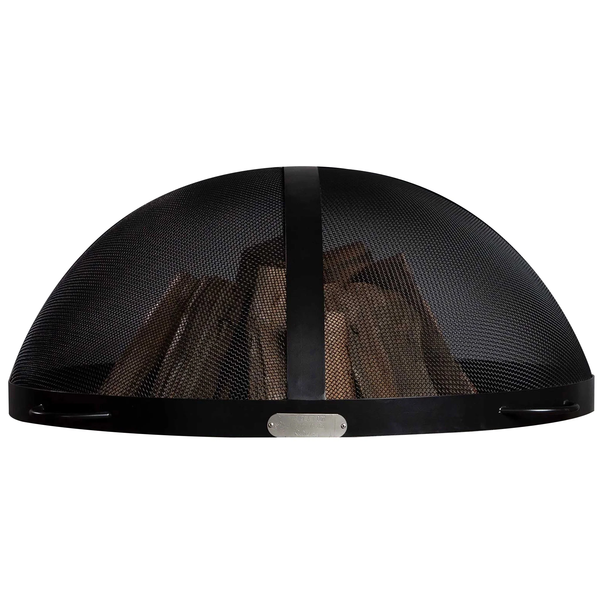 Fire Pit Art 34.5" Artisan Spark Guard with Bottom Handles - Image 2