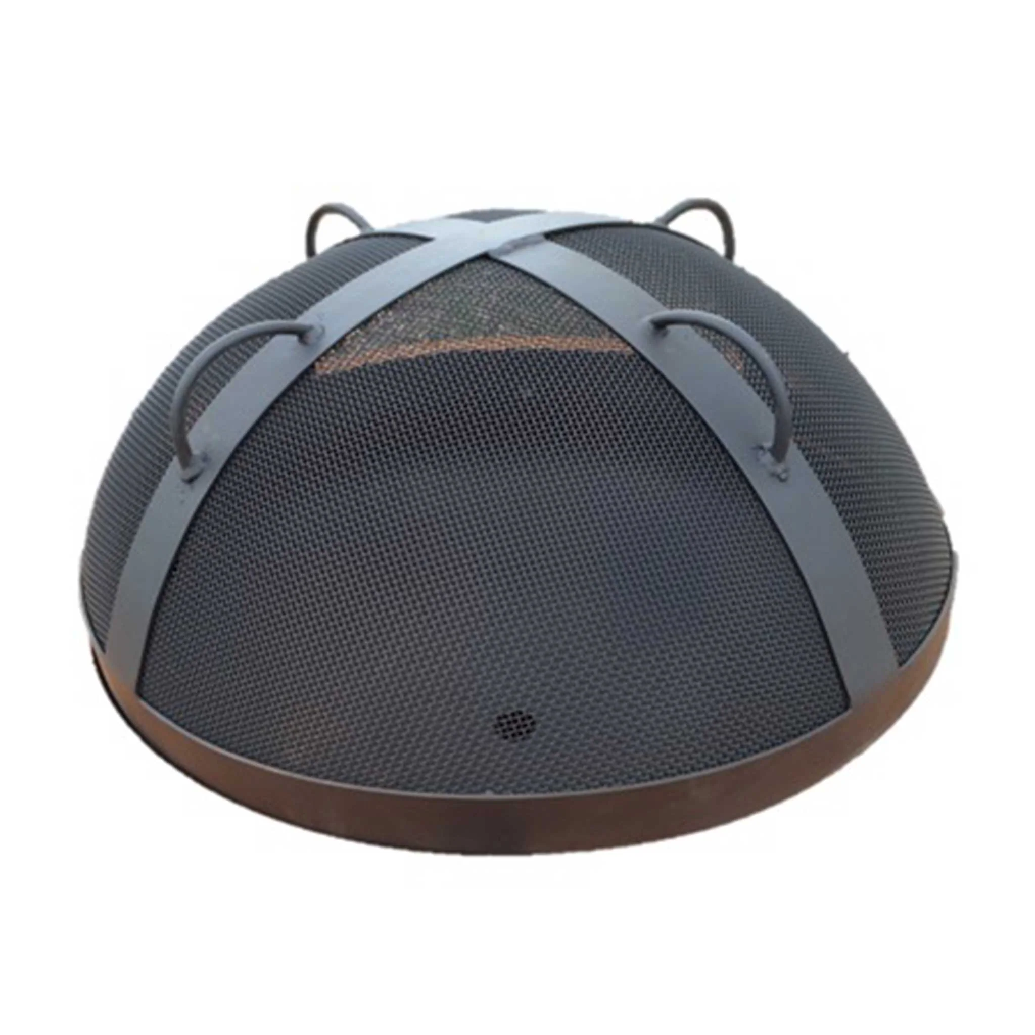 Fire Pit Art 34.5" Artisan Spark Guard with Top Handles - Image 4