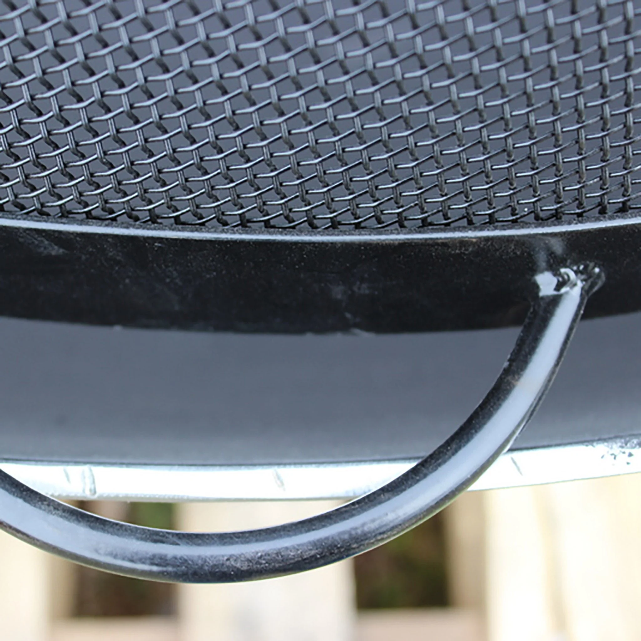 Fire Pit Art 36" Artisan Spark Guard with Bottom Handles - Image 14