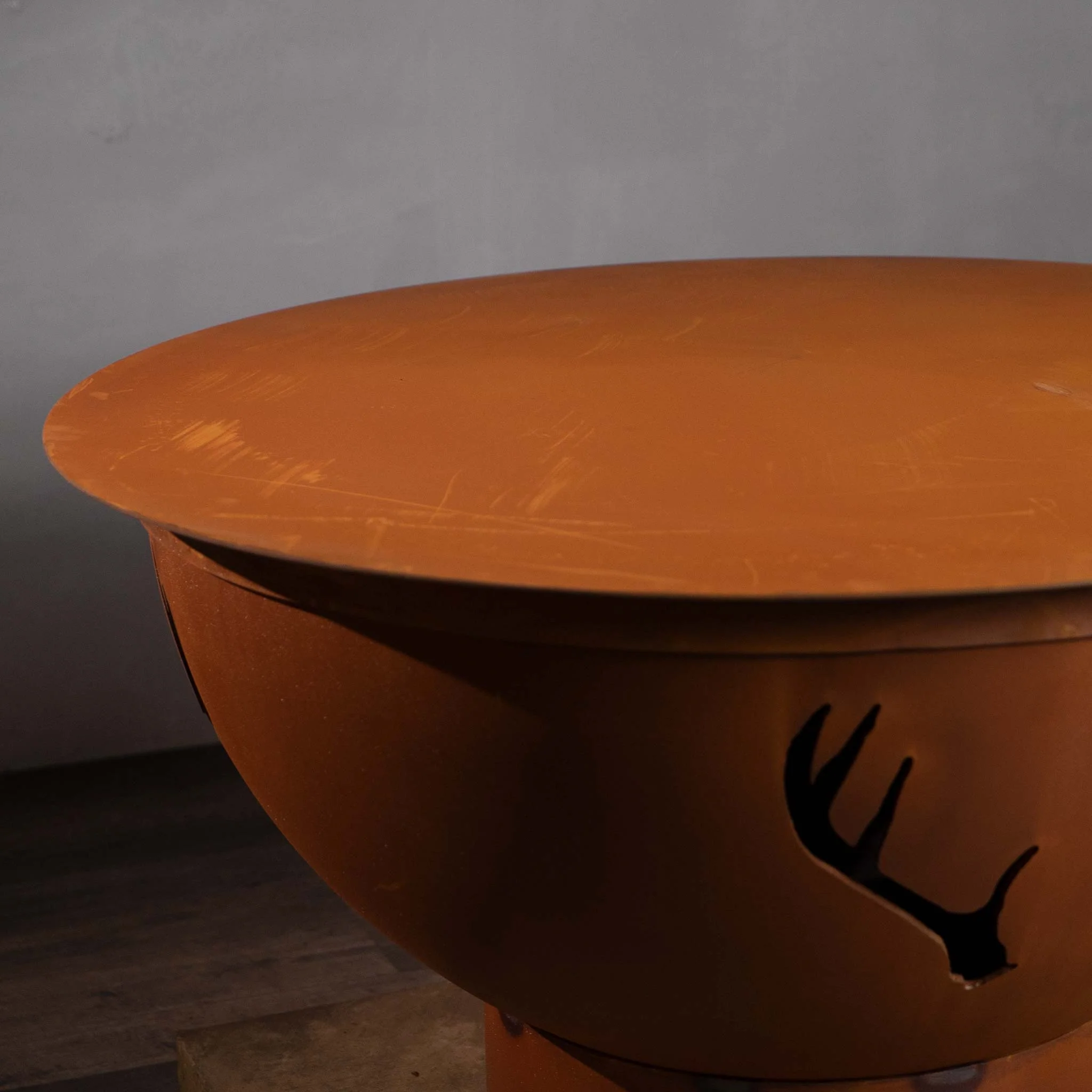 Fire Pit Art 40" Carbon Steel Table Top - Image 4