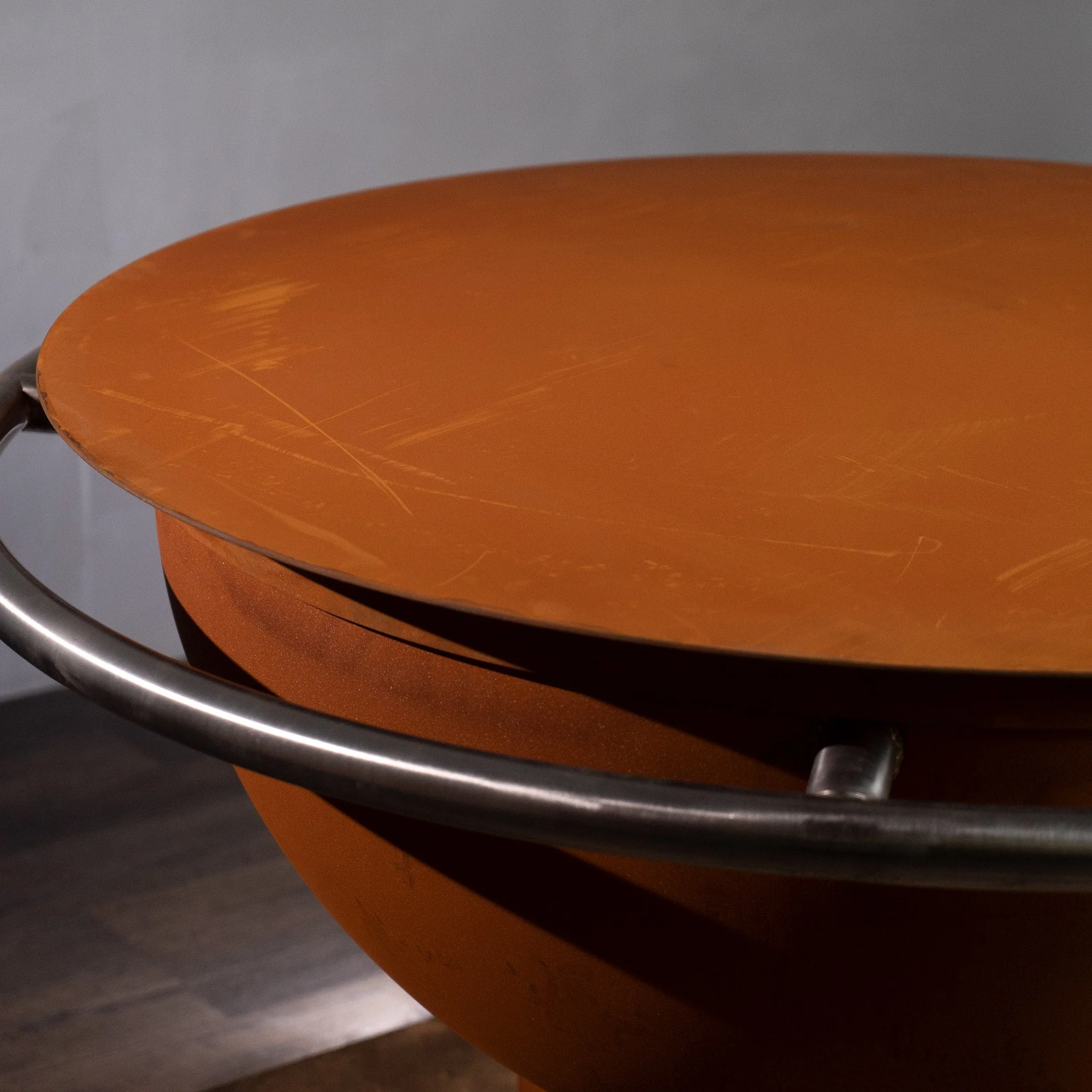 Fire Pit Art 40" Carbon Steel Table Top - Image 5