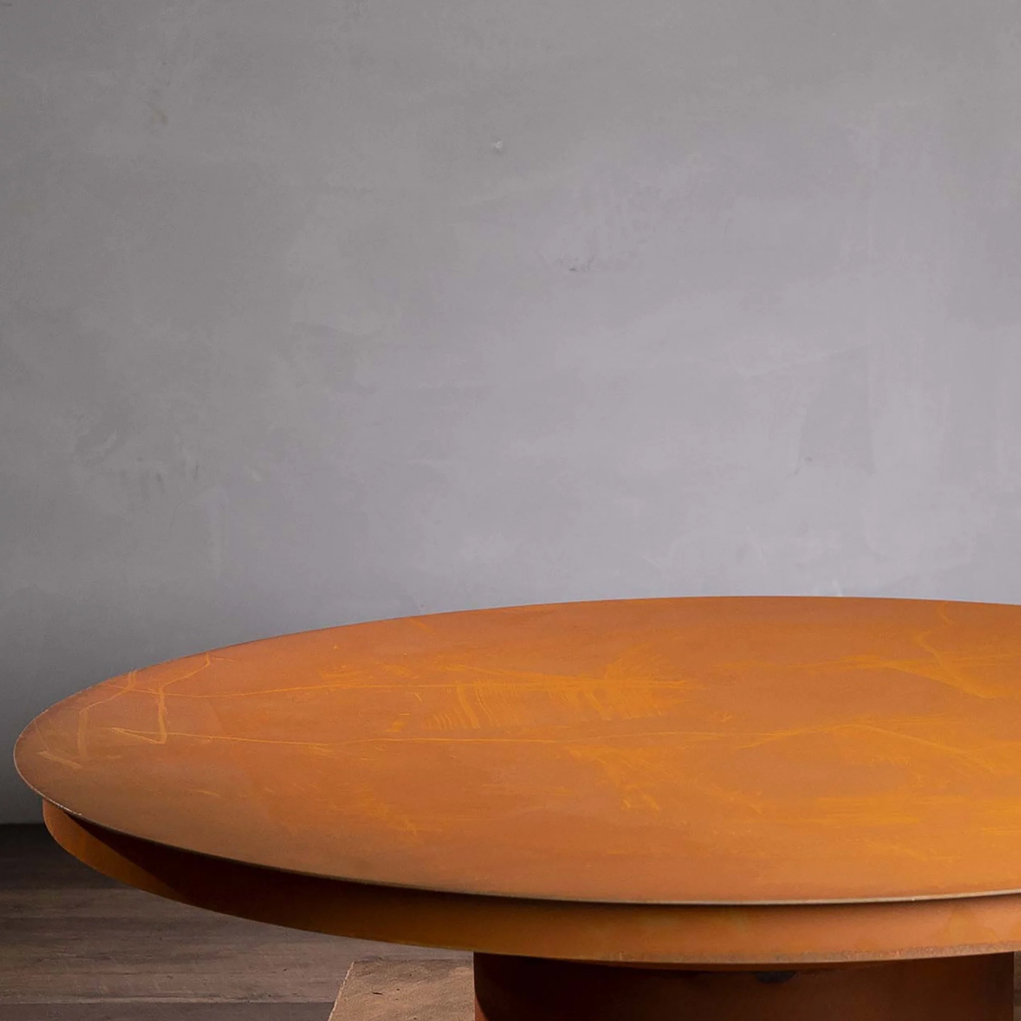 Fire Pit Art 51" Carbon Steel Table Top - Image 2