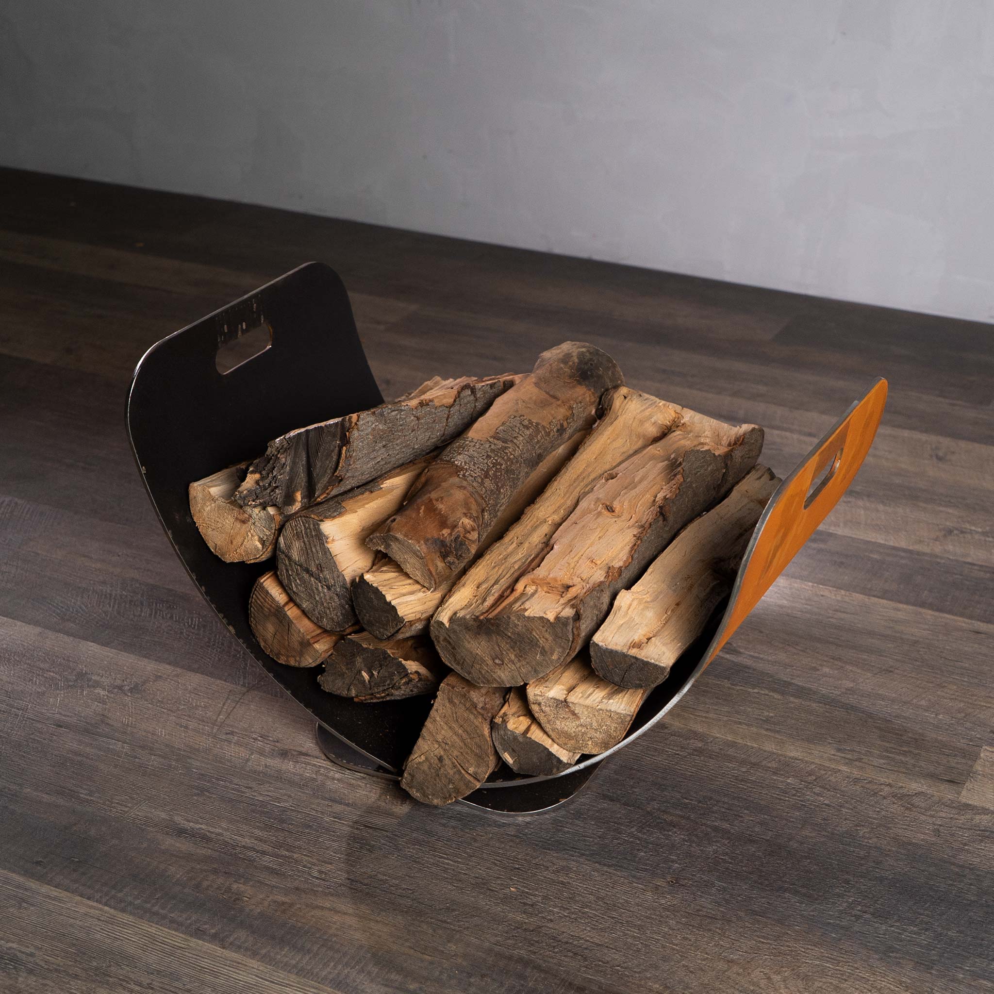 Fire Pit Art Carbon Steel Wings in Flight Log Rack - Image 7