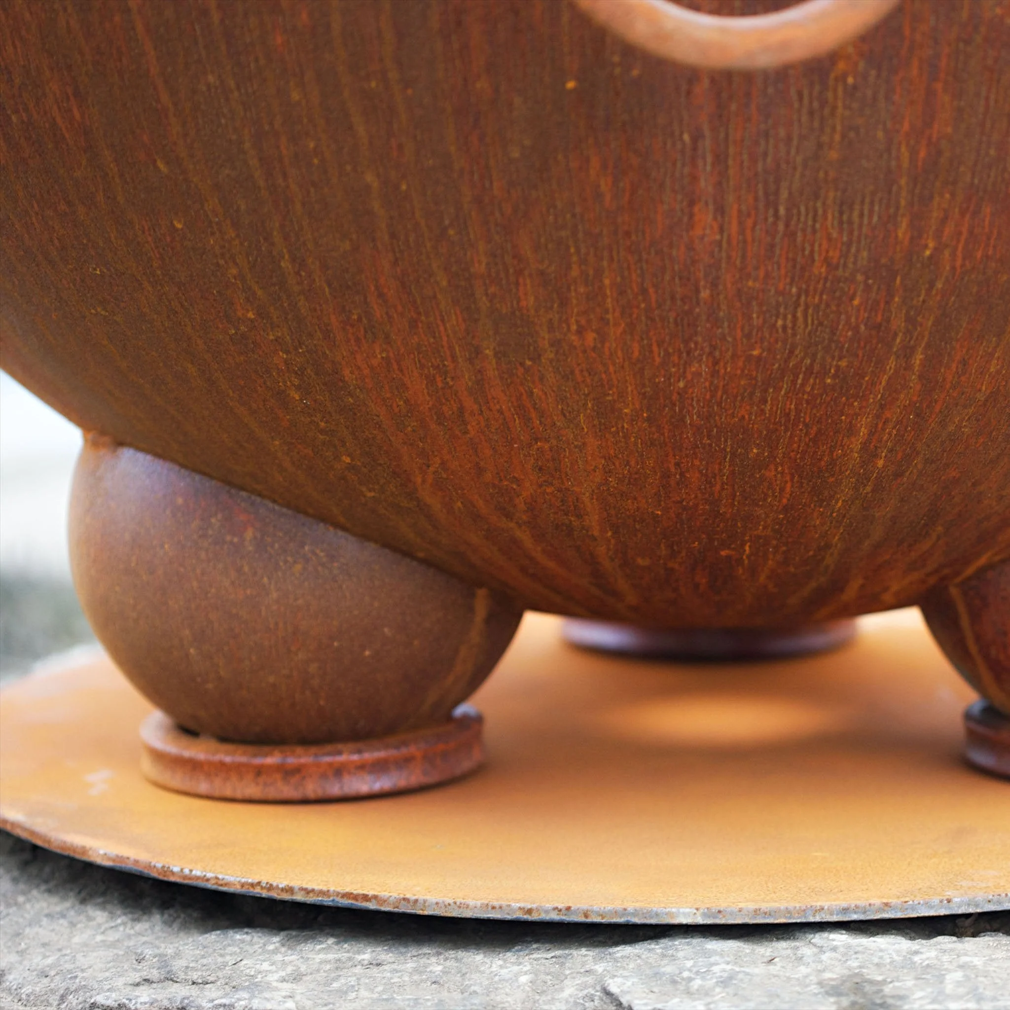 Fire Pit Art Circular Base Plate for Nepal Fire Pit - Image 2