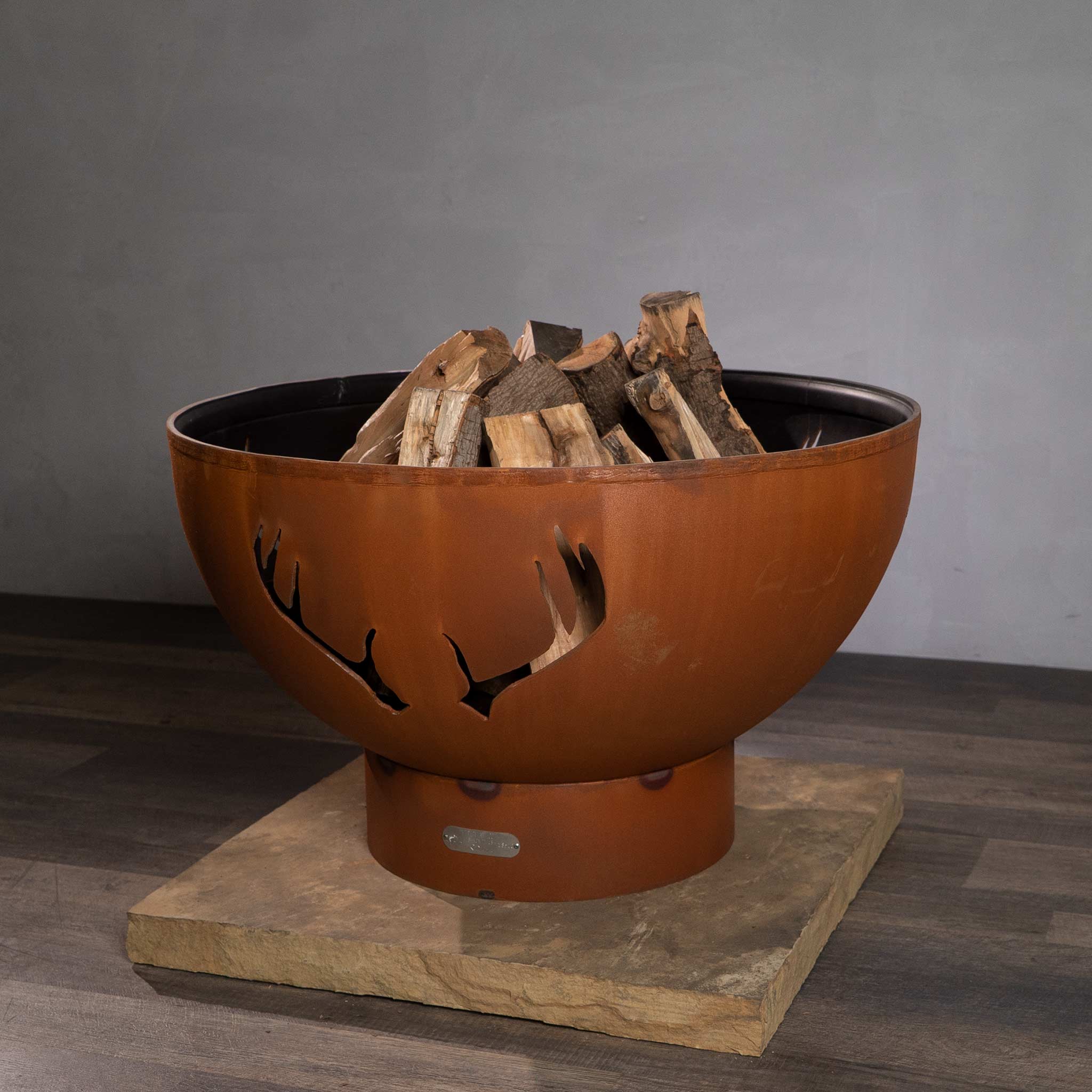 Fire Pit Art Antlers Fire Pit - Image 11