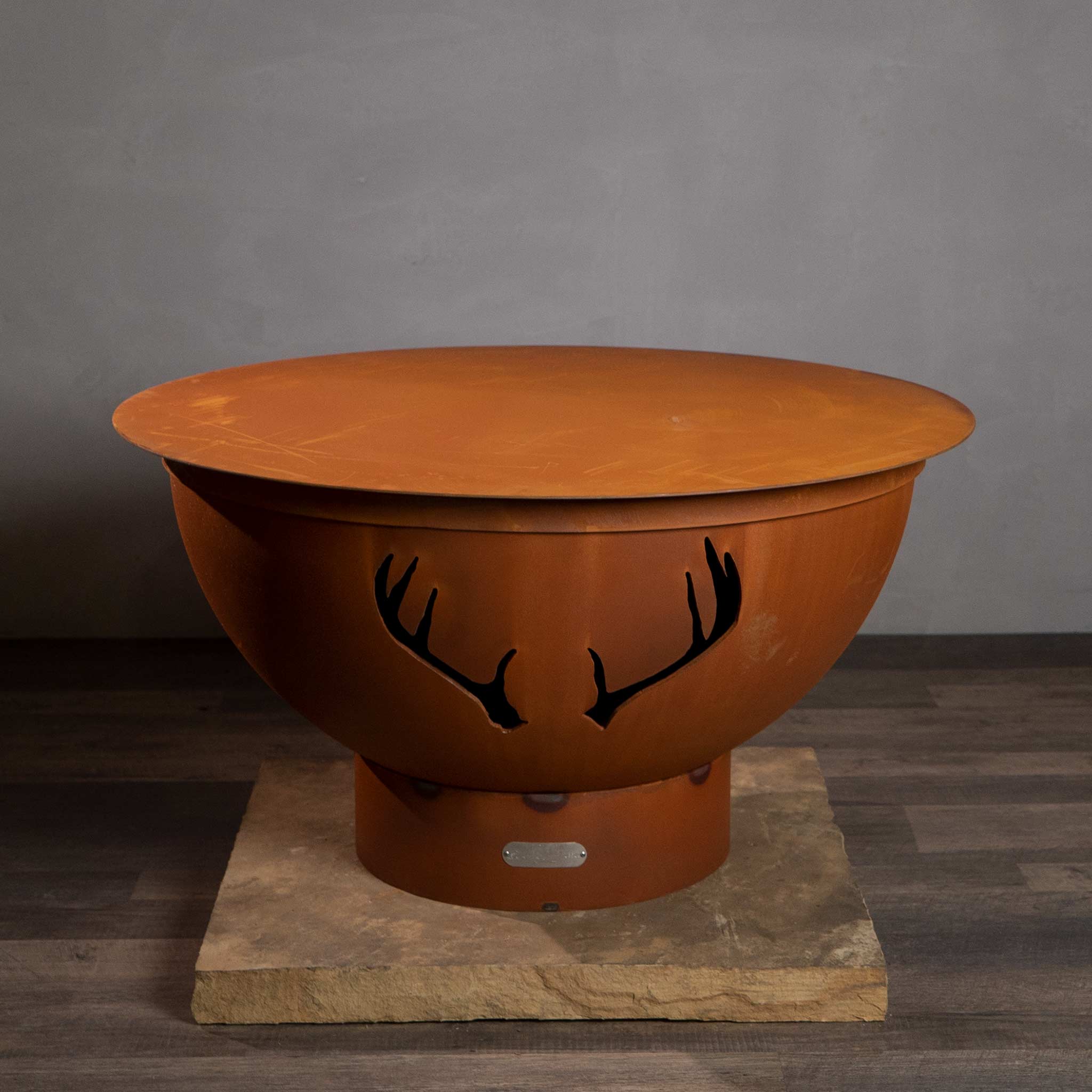 Fire Pit Art Antlers Fire Pit - Image 15
