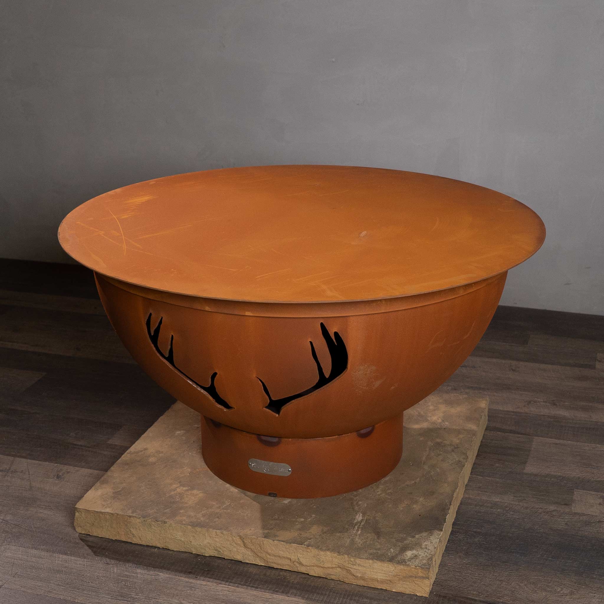 Fire Pit Art Antlers Fire Pit - Image 17
