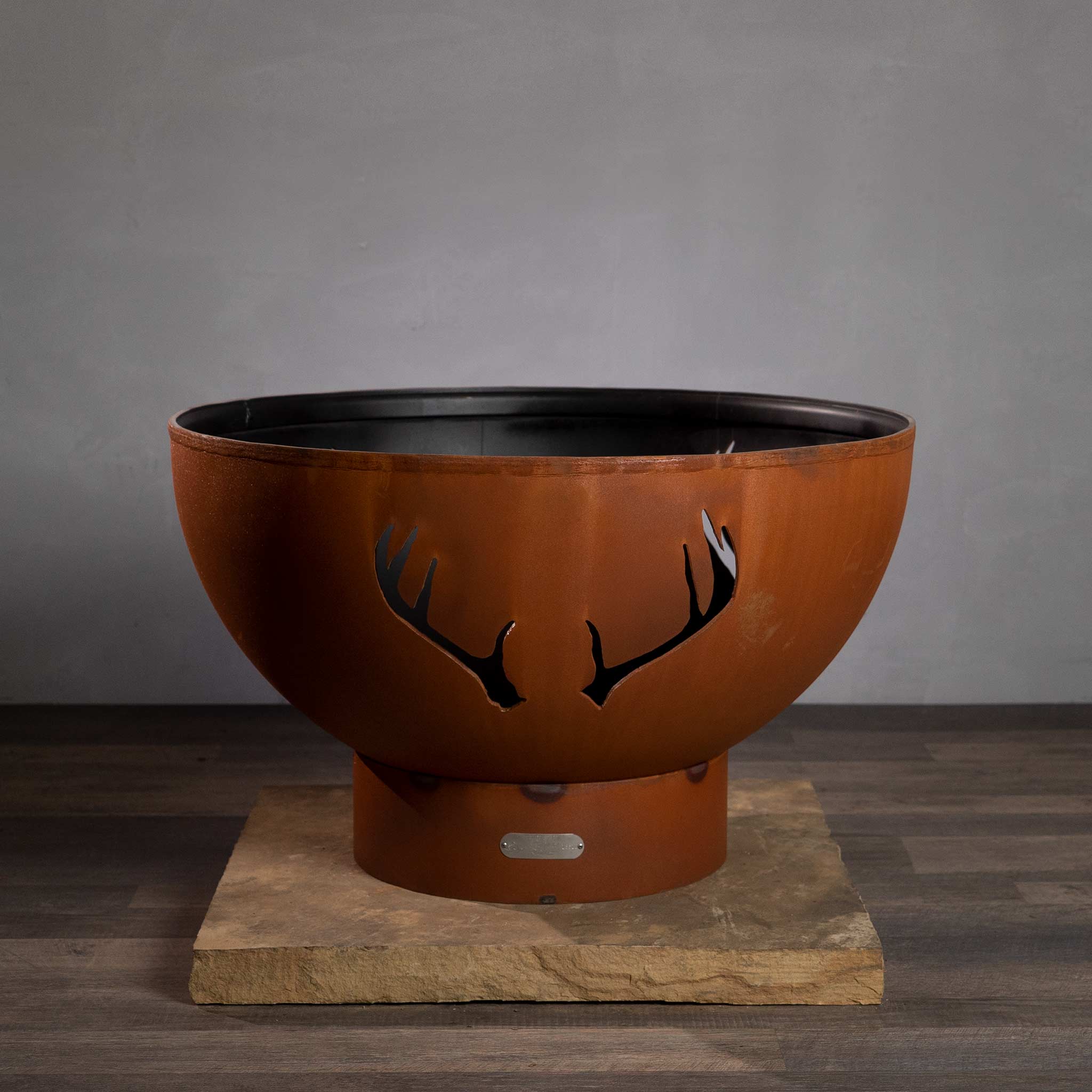 Fire Pit Art Antlers Fire Pit - Image 7