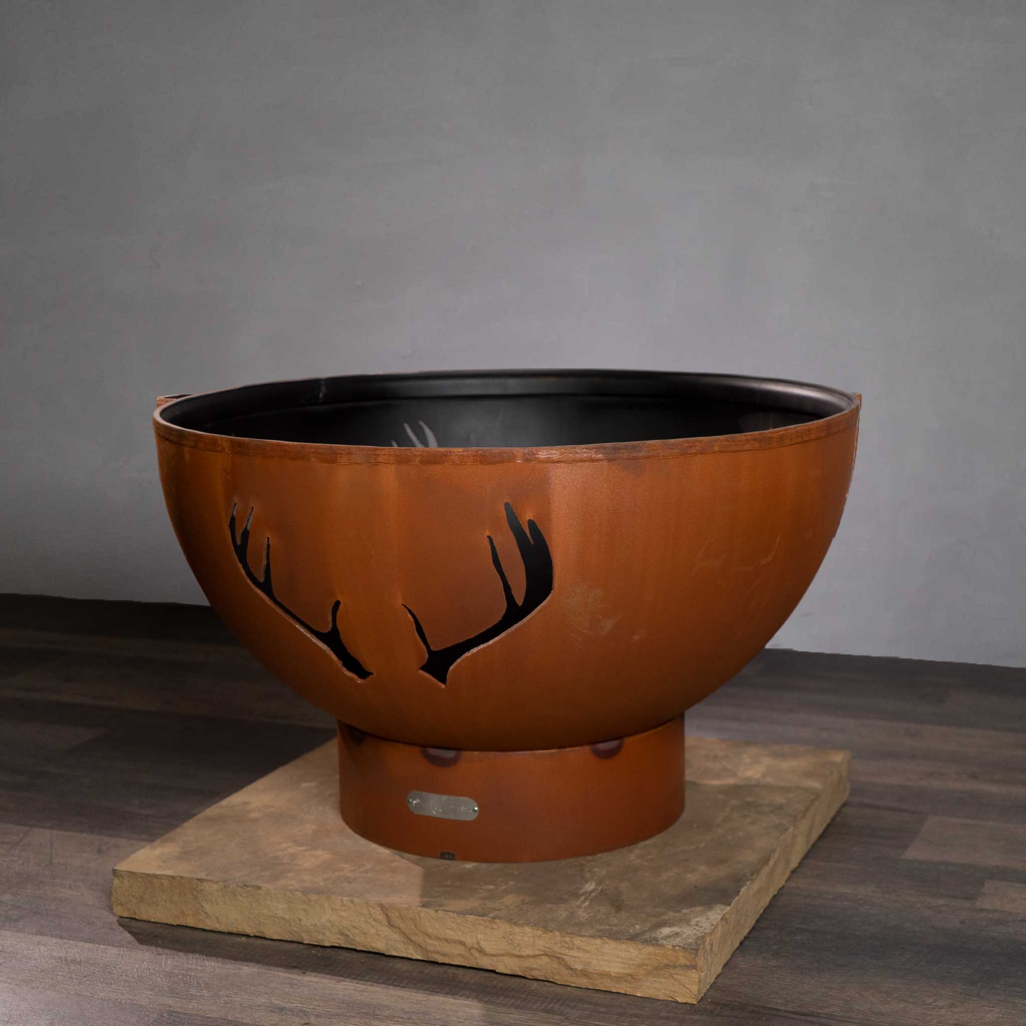 Fire Pit Art Antlers Fire Pit - Image 8