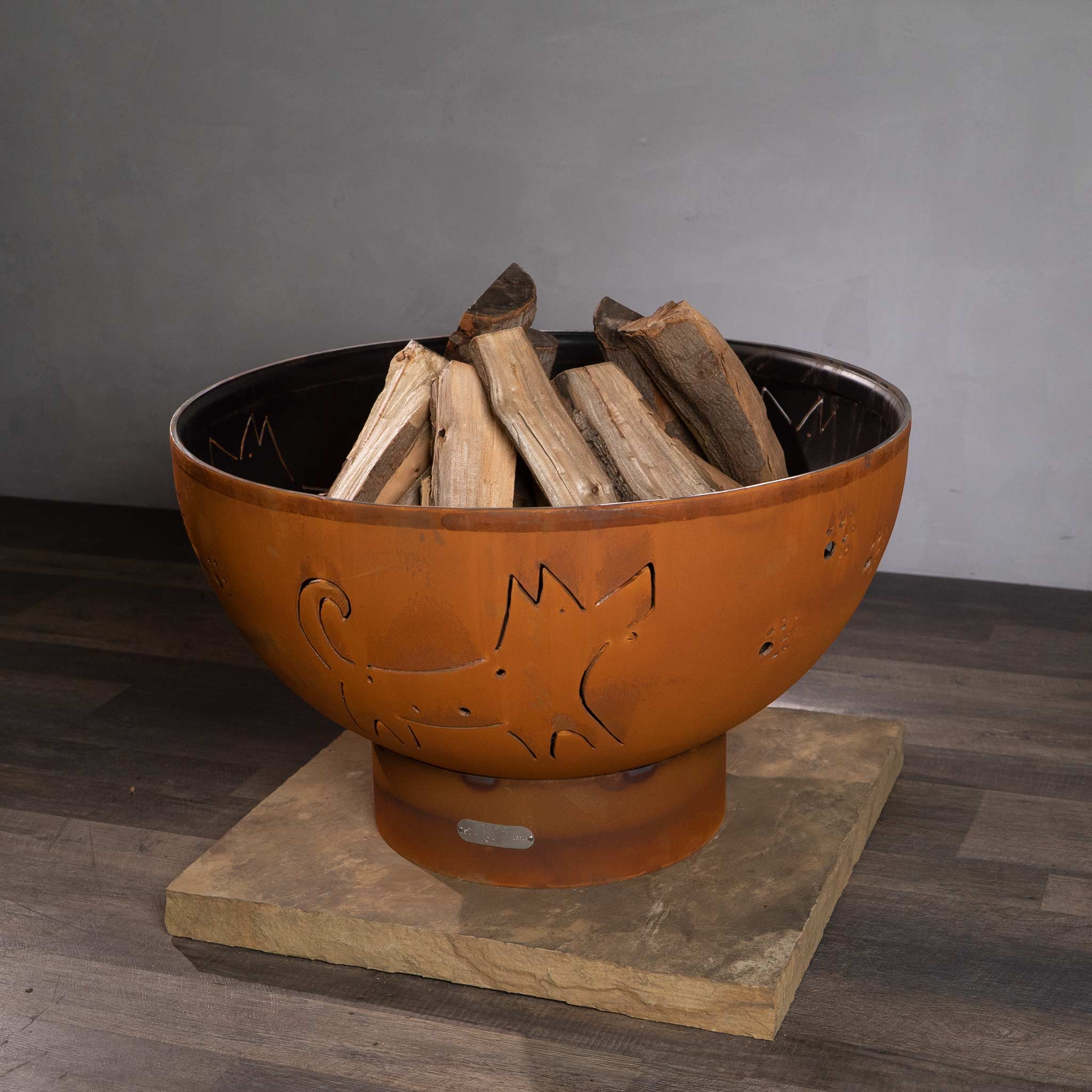 Fire Pit Art Funky Dog Fire Pit - Image 10
