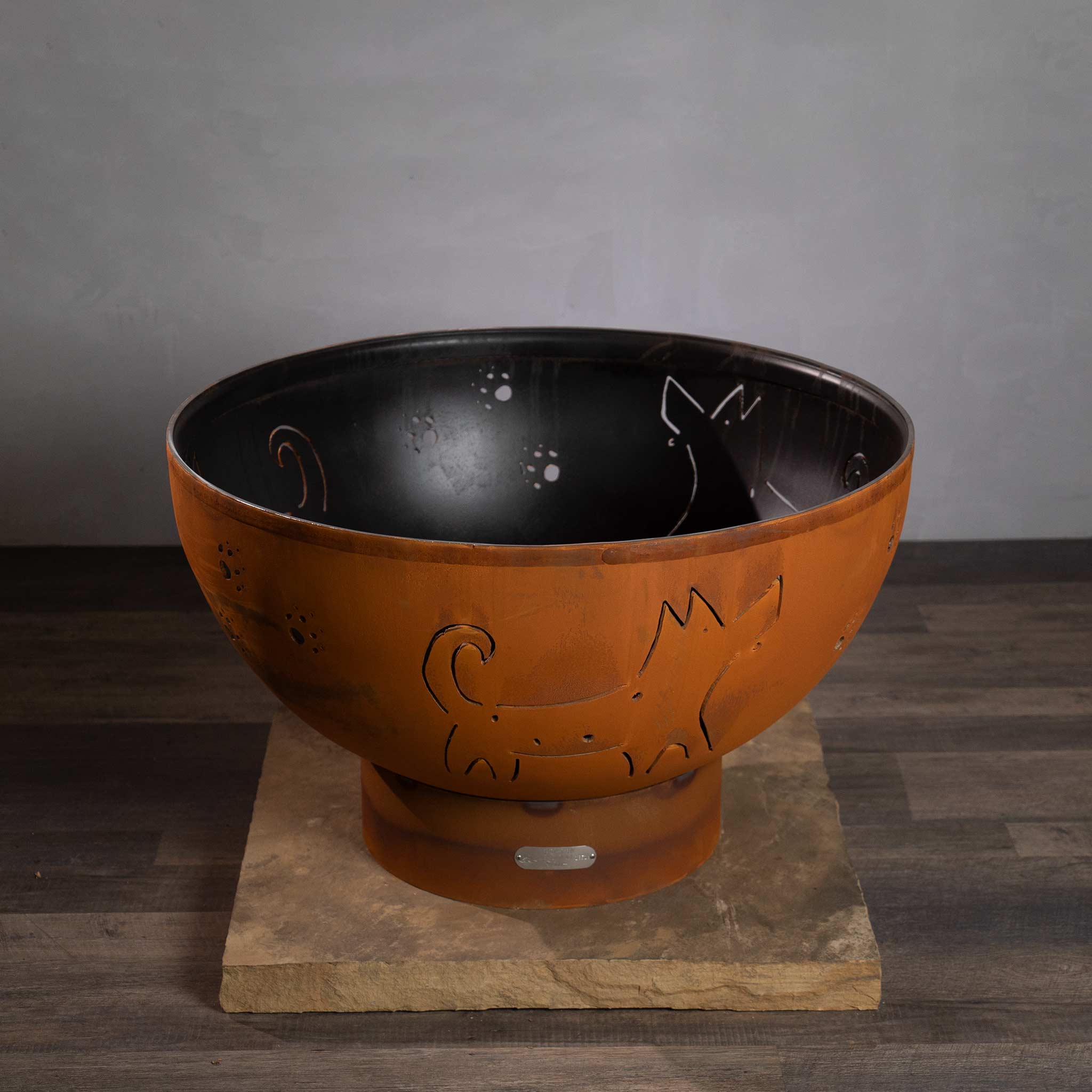 Fire Pit Art Funky Dog Fire Pit - Image 8