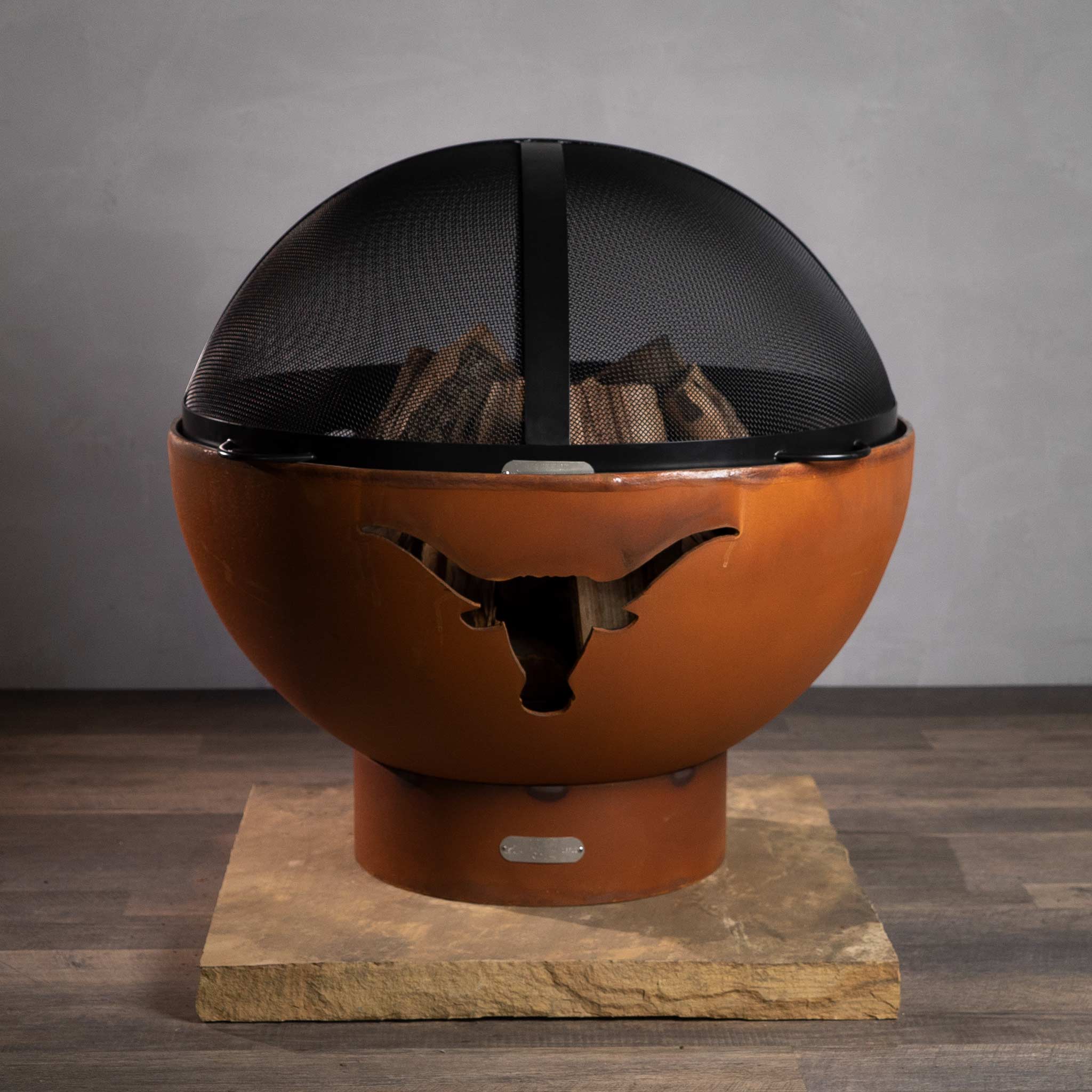 Fire Pit Art Longhorn Fire Pit - Image 10