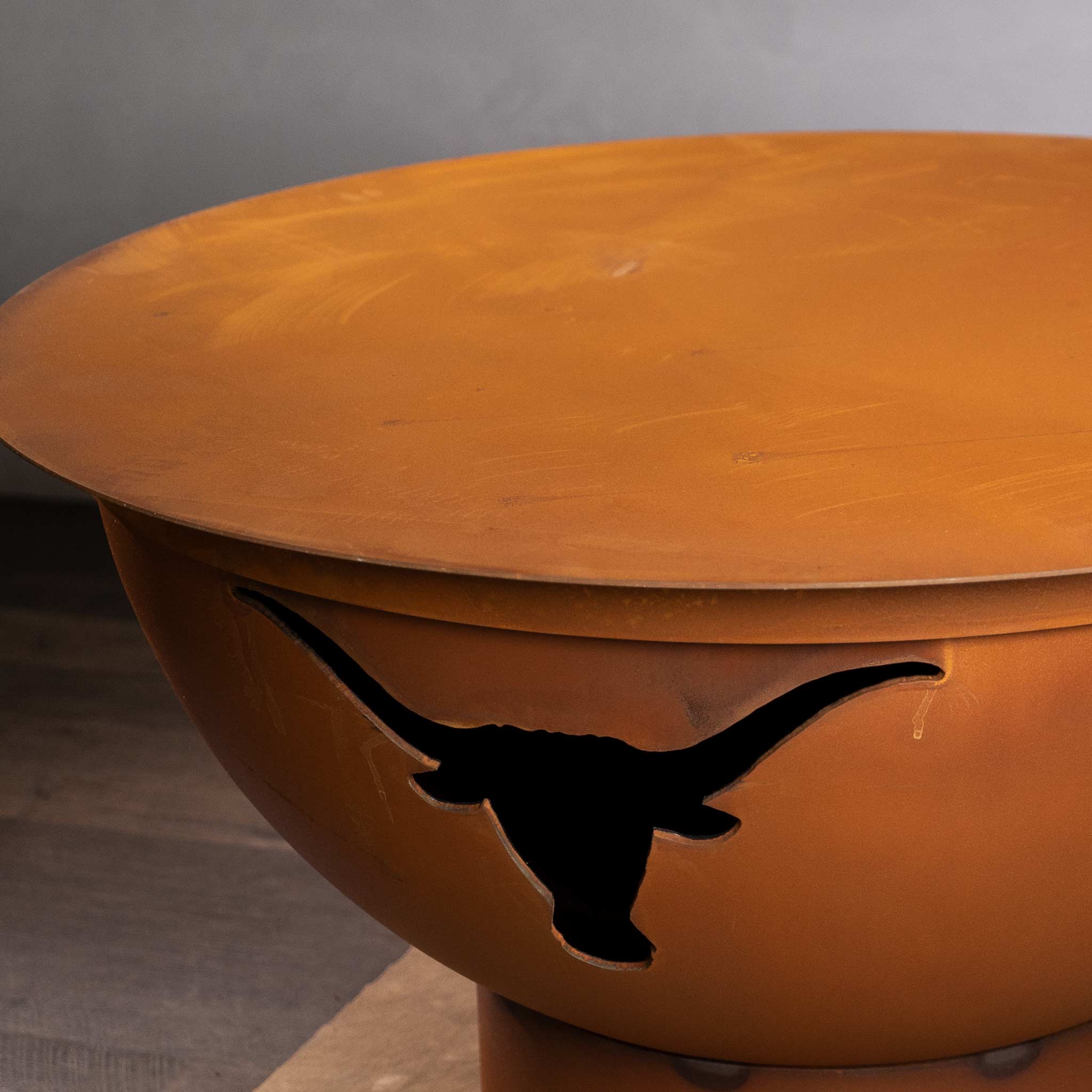 Fire Pit Art Longhorn Fire Pit - Image 12