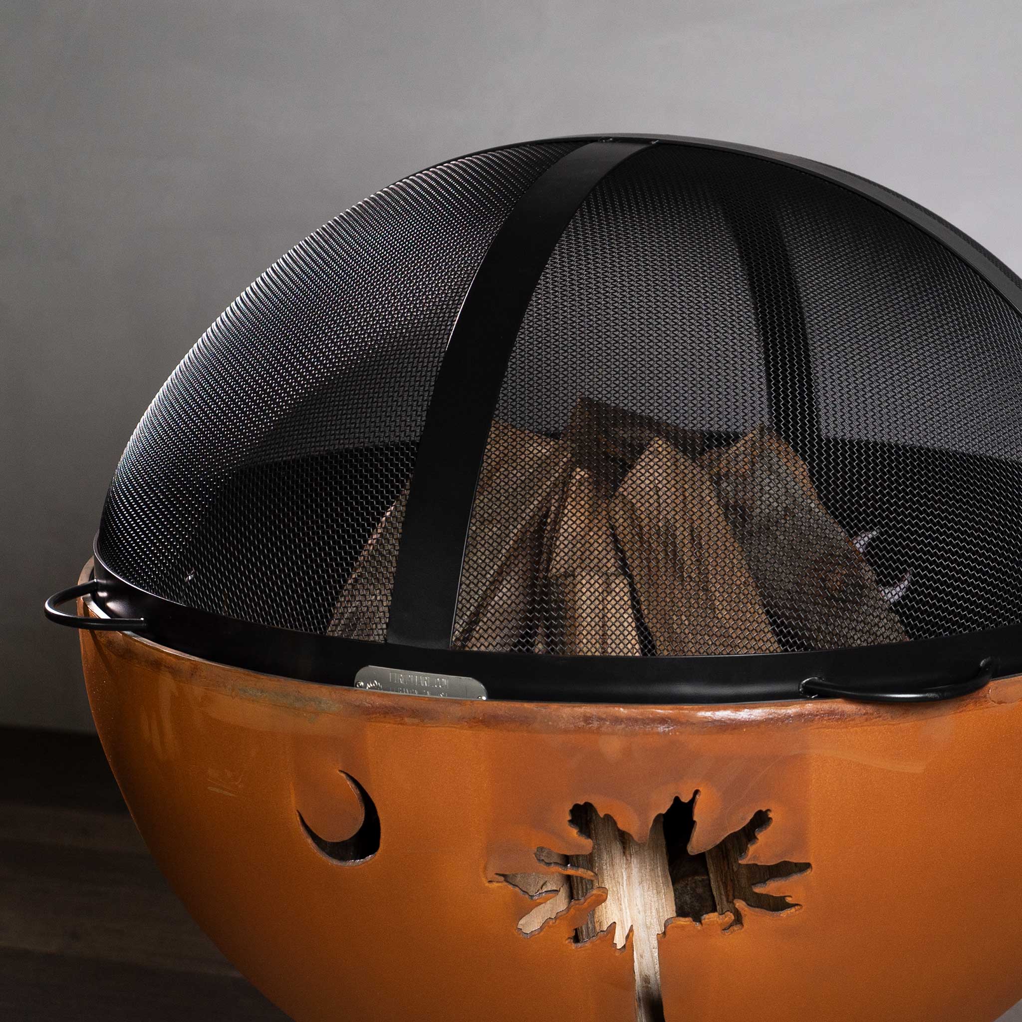 Fire Pit Art Tropical Moon Fire Pit - Image 14