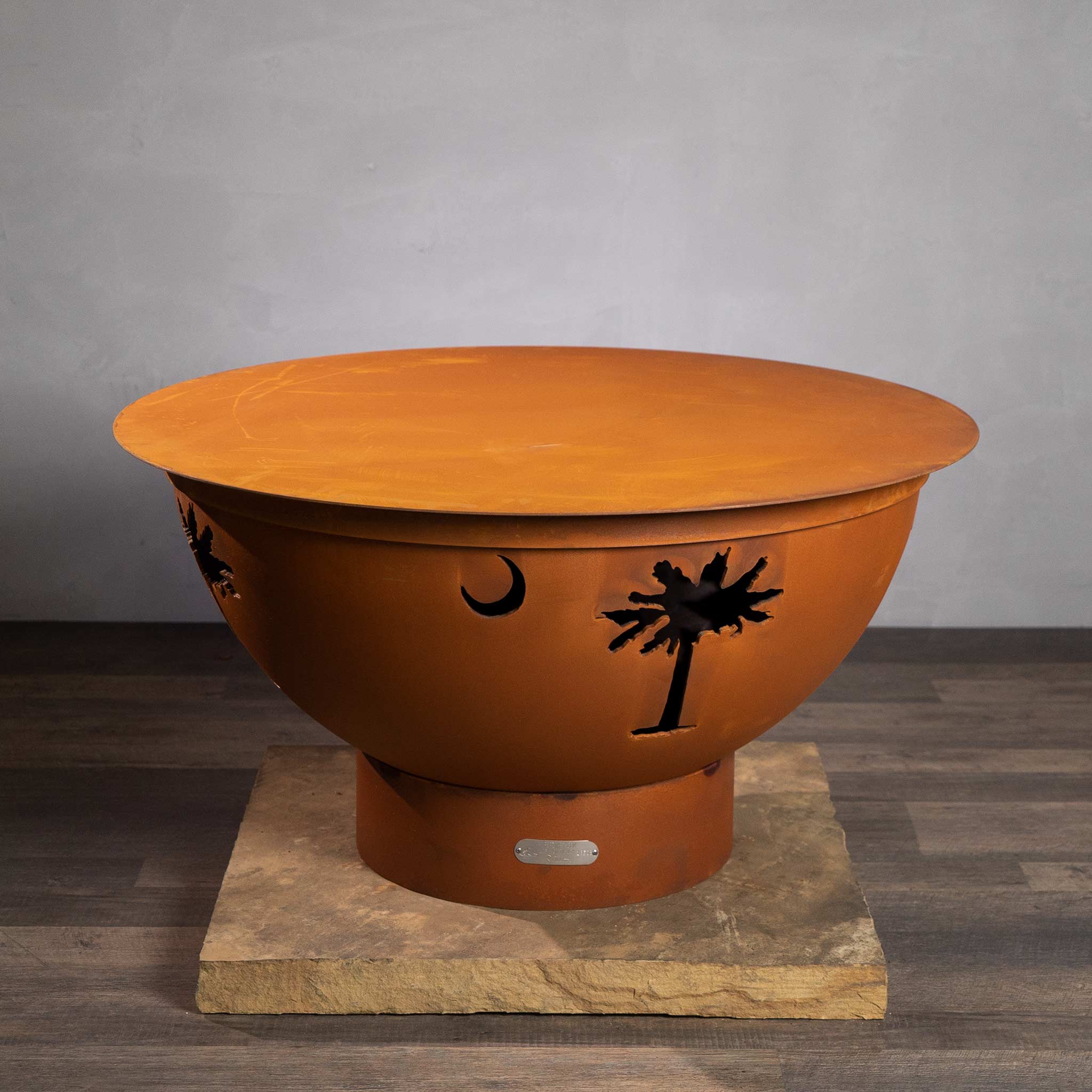 Fire Pit Art Tropical Moon Fire Pit - Image 16