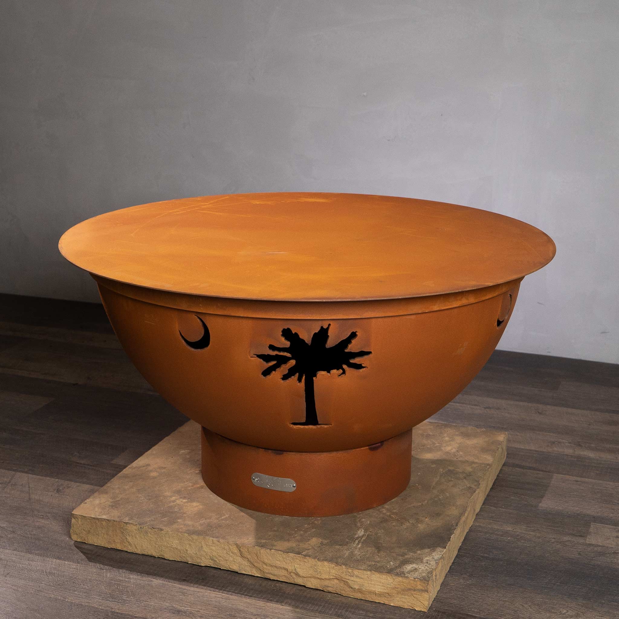 Fire Pit Art Tropical Moon Fire Pit - Image 17