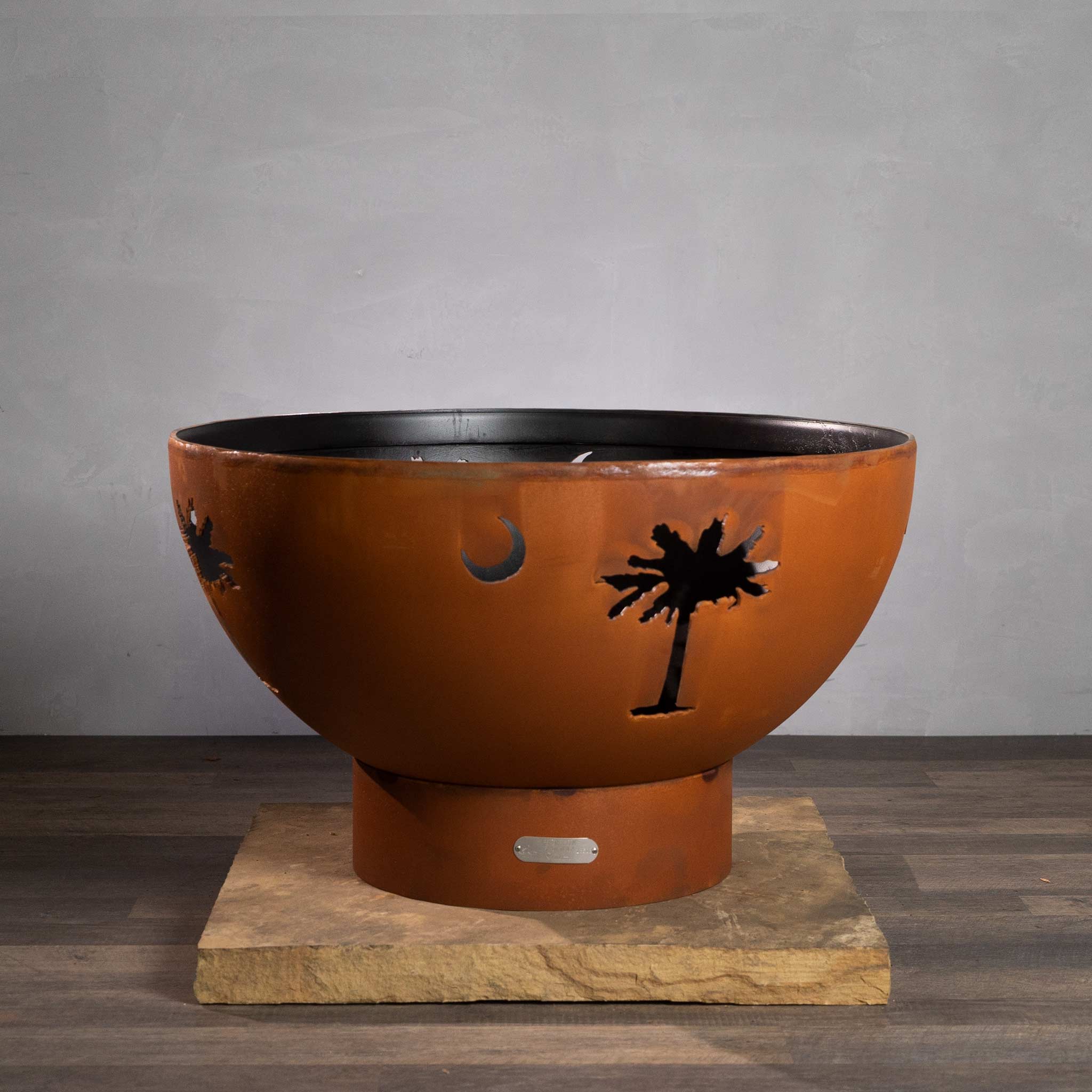 Fire Pit Art Tropical Moon Fire Pit - Image 25