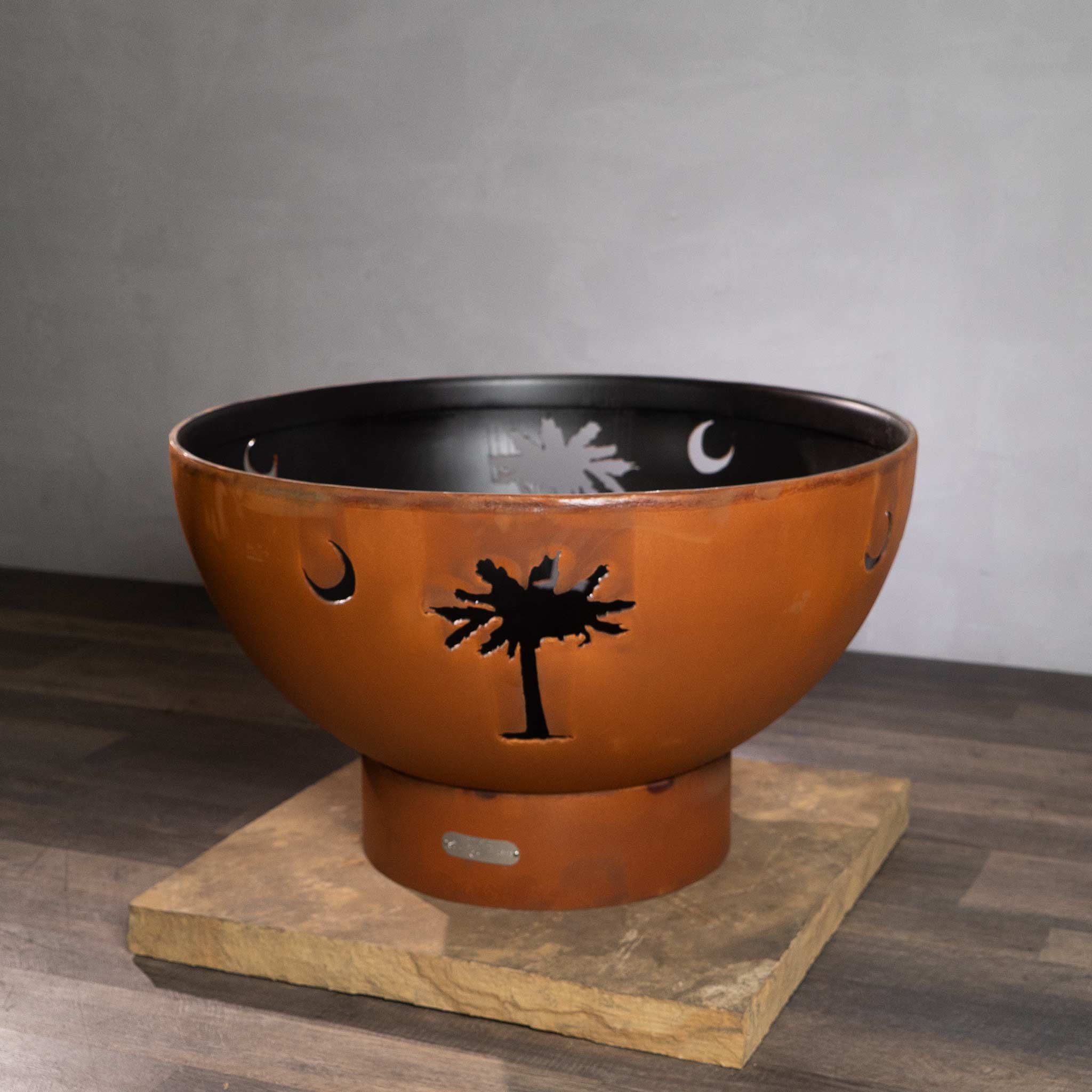 Fire Pit Art Tropical Moon Fire Pit - Image 9