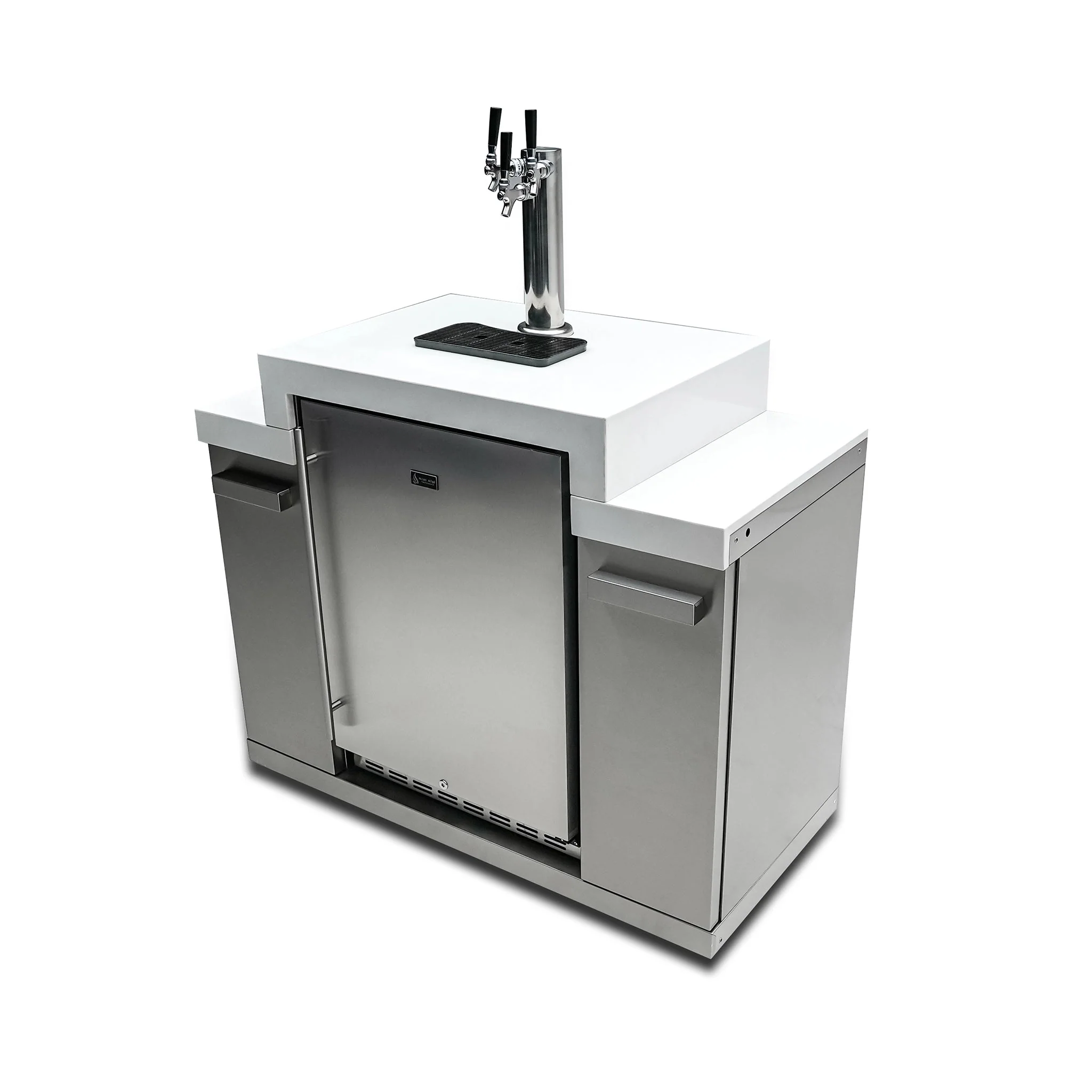 Freestanding Keg Center Stainless Steel Outdoor Kegerator - MA-KEG by Mont Alpi - Image 7