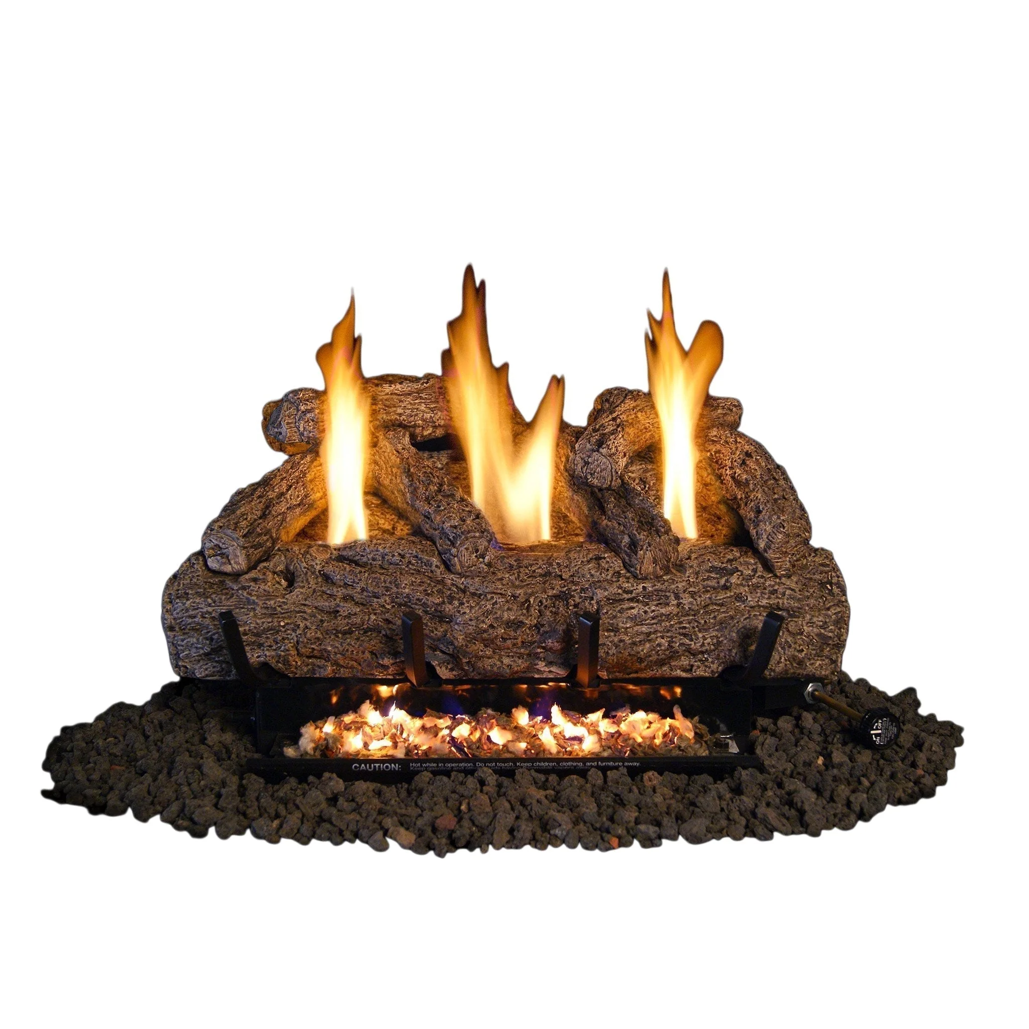 Fyreside 21" Live Oak Vent-Free Gas Log Set - Natural Gas "12" Series Standing Pilot | 71-VF9-12M