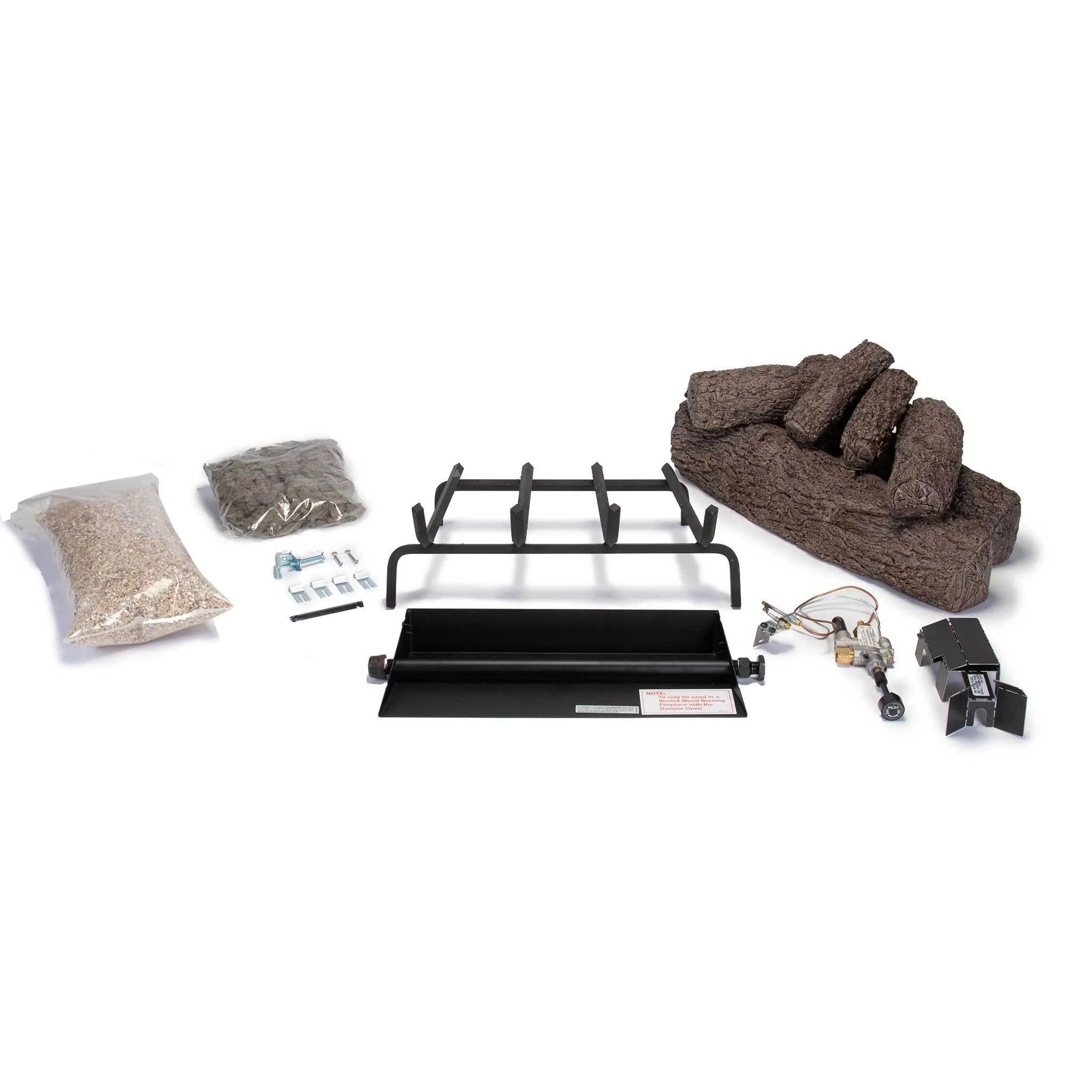 Fyreside 18" Live Oak Vented Gas Log Set - Propane Gas | 68-YEP