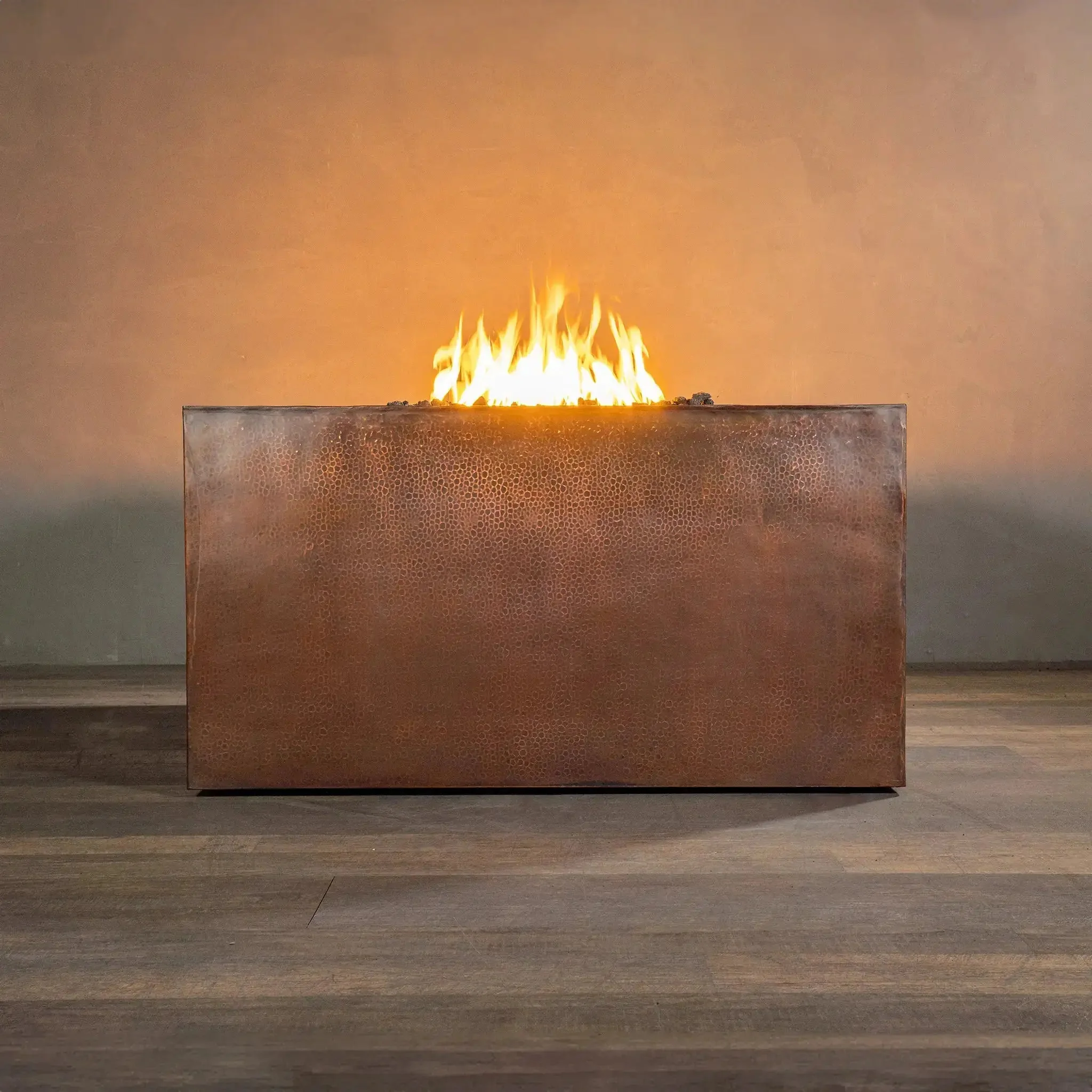 Starfire Designs Gravity Moreno 45" W Square Copper Fire Pit - MORGRAV454524 - Image 3