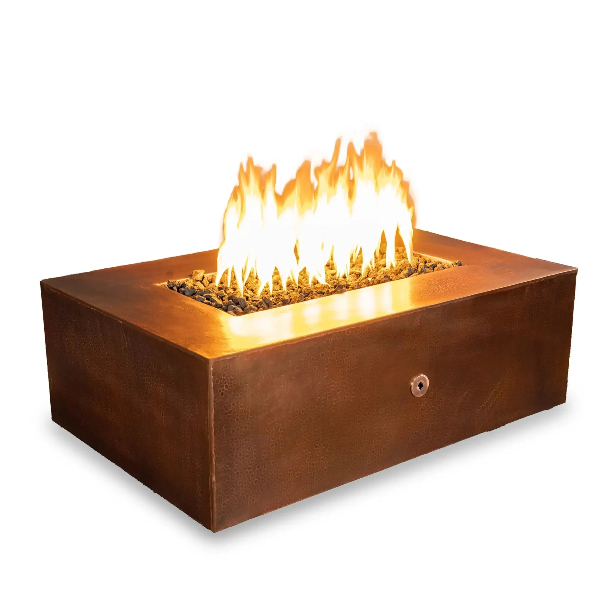 Starfire Designs Gravity Moreno 48" L x 32" W Rectangle Copper Fire Pit - MORGRAV483216