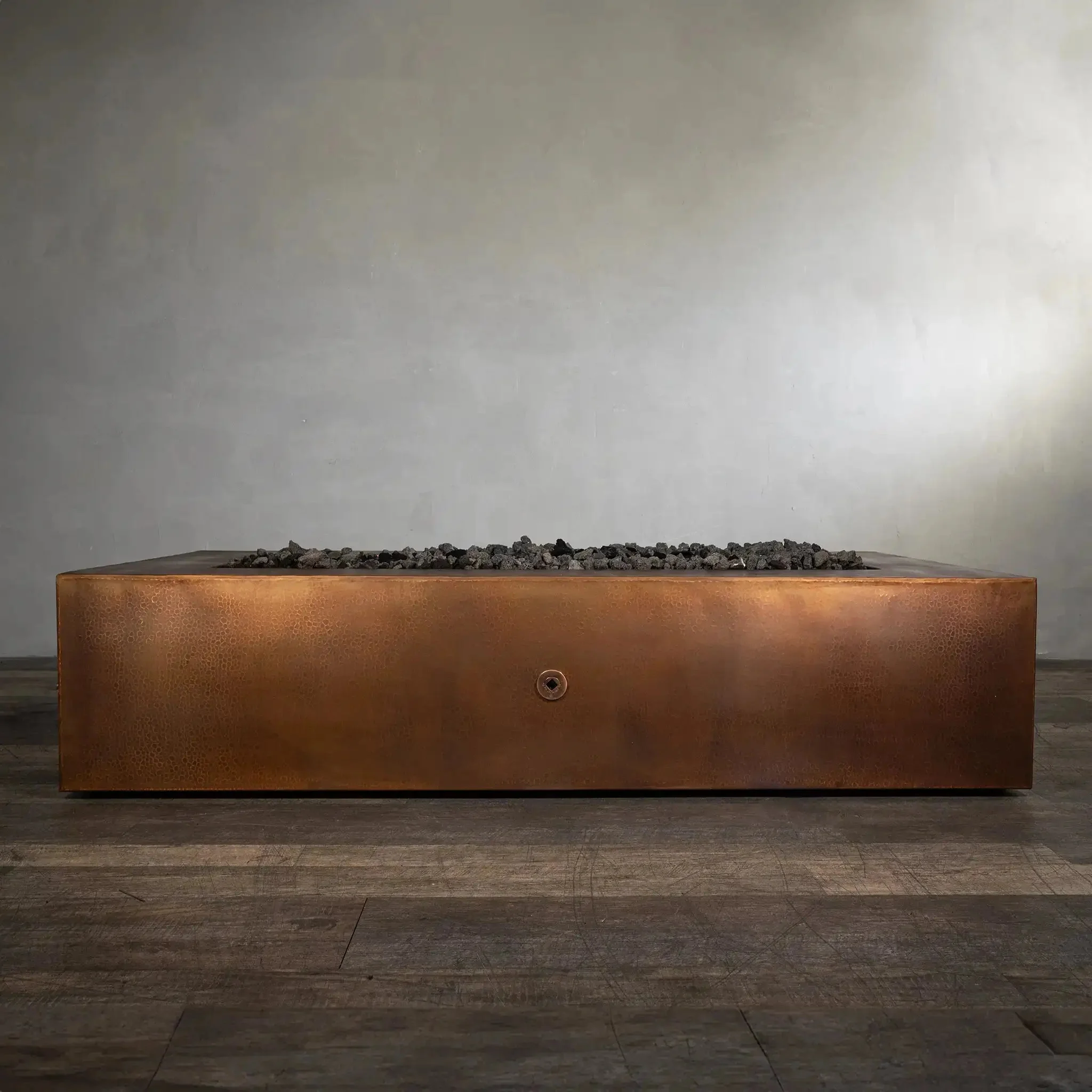 Starfire Designs Gravity Moreno 72" L x 38" W Rectangle Copper Fire Pit - MORGRAV723816 - Image 6