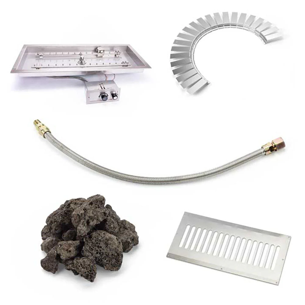 H-Burner FPPK Torpedo Hardscape Block Kit by HPC Fire - Image 2