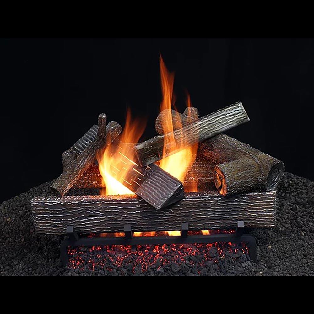 Hargrove Premium Products Rugged Craft Metal Outdoor Gas Logs - Image 4