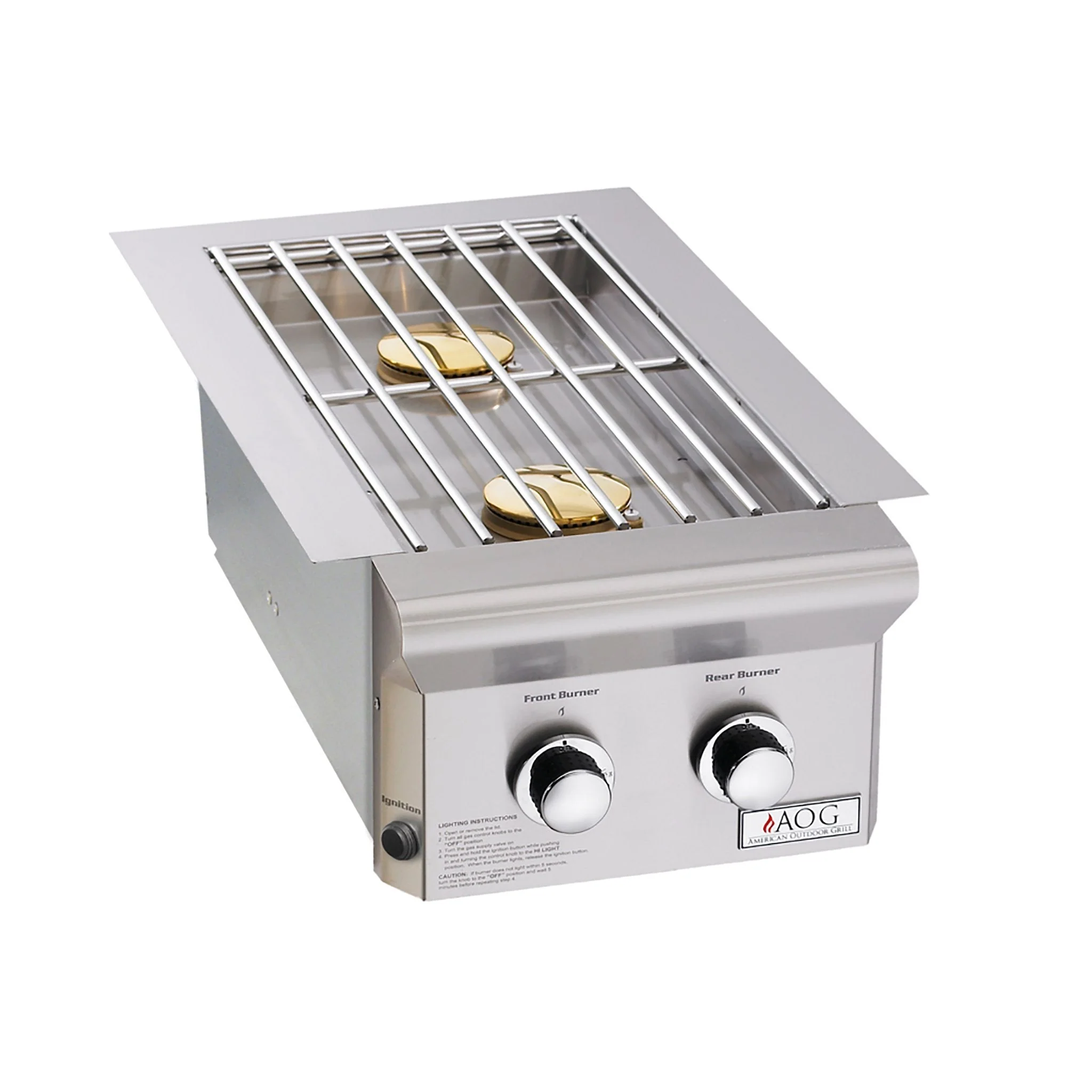 "L" Series Built-In Gas Double Side Burner by AOG
