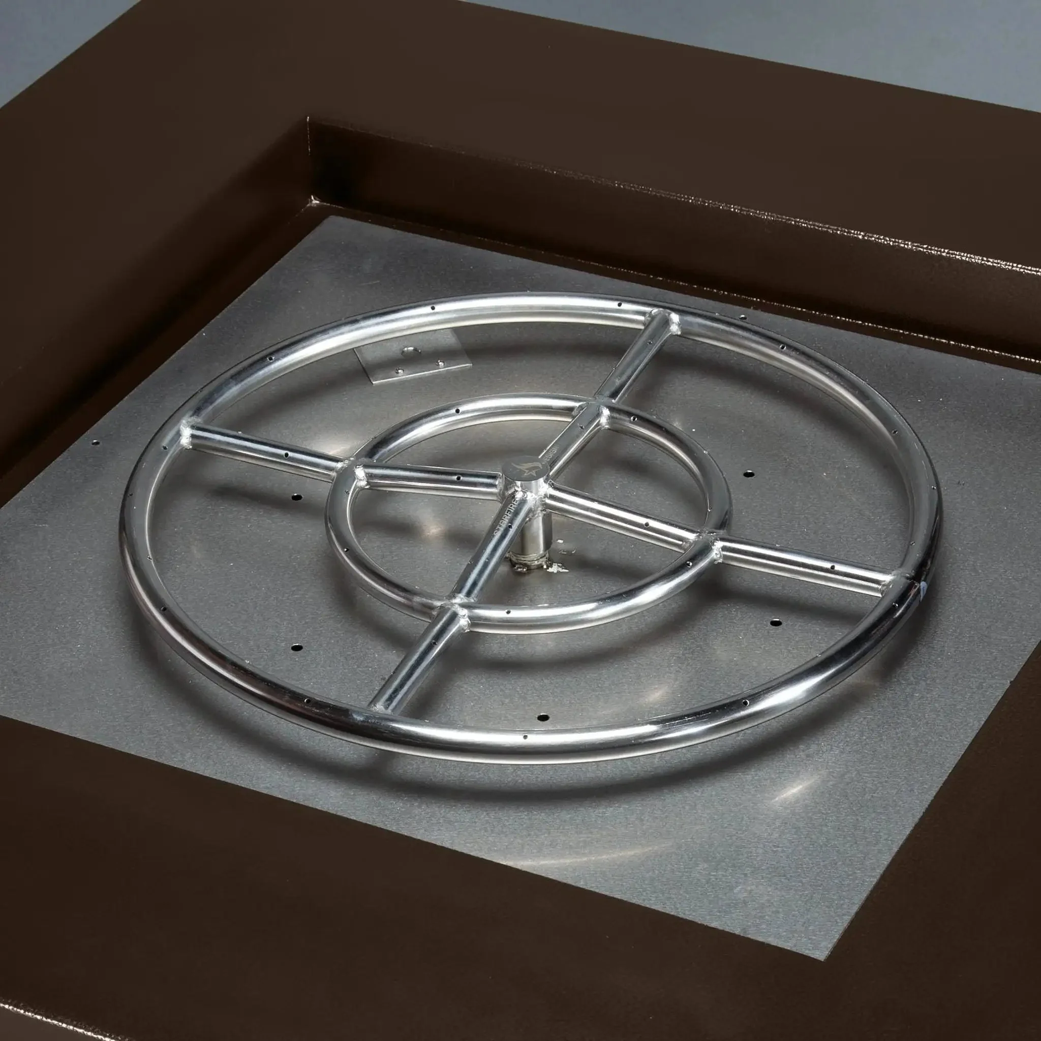 Starfire Designs Mill 48" Square Steel Gas Fire Pit - Image 28