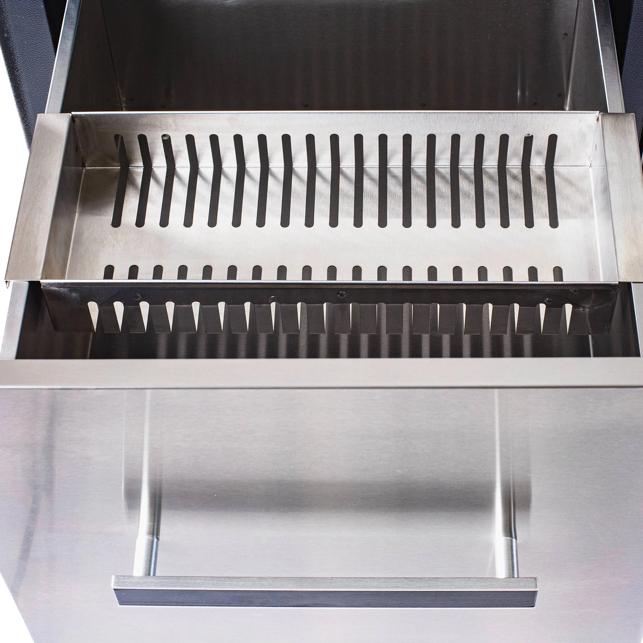 Mobile Outdoor Prep Center with Fridge Stainless Steel Outdoor Bar Cart - MAPCL by Mont Alpi - Image 8