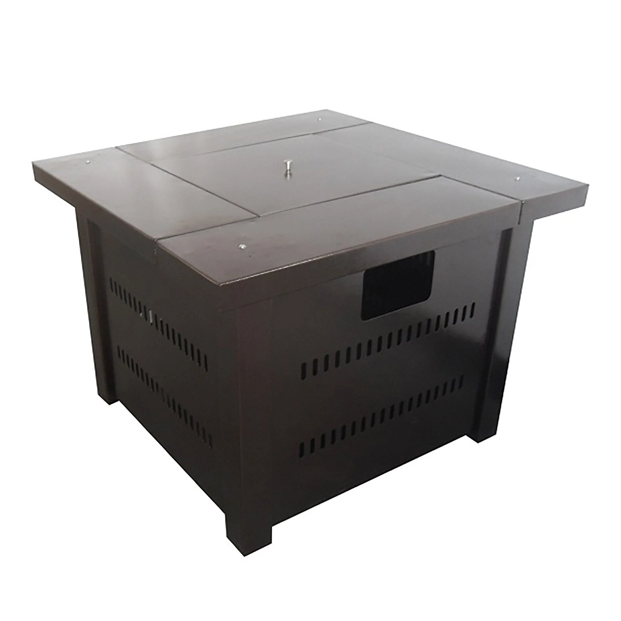 Modern Hammered Bronze Fire Pit - Image 4