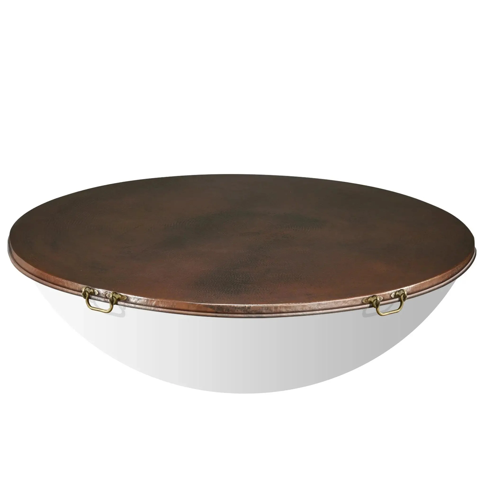 Moreno 60" W Round Copper Fire Pit Lid - MORENO-TOP-60RND by Starfire Designs - Image 2