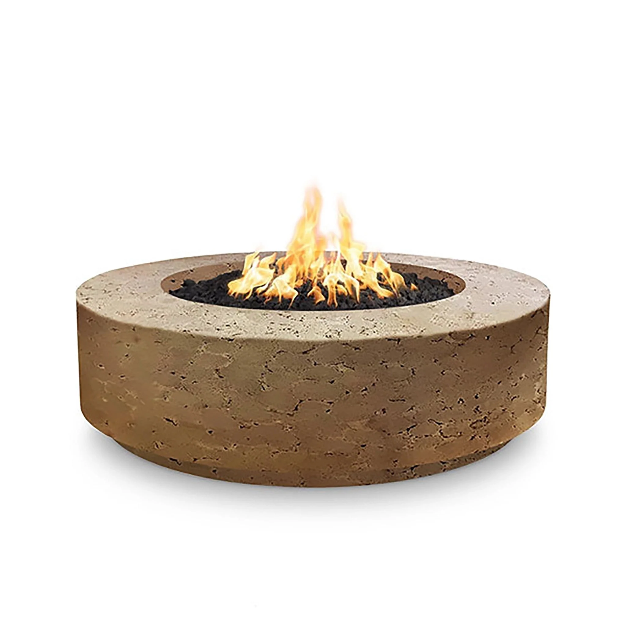 The Outdoor Plus 42" Occasional Height Florence Match Lit Concrete Fire Pit - Image 10