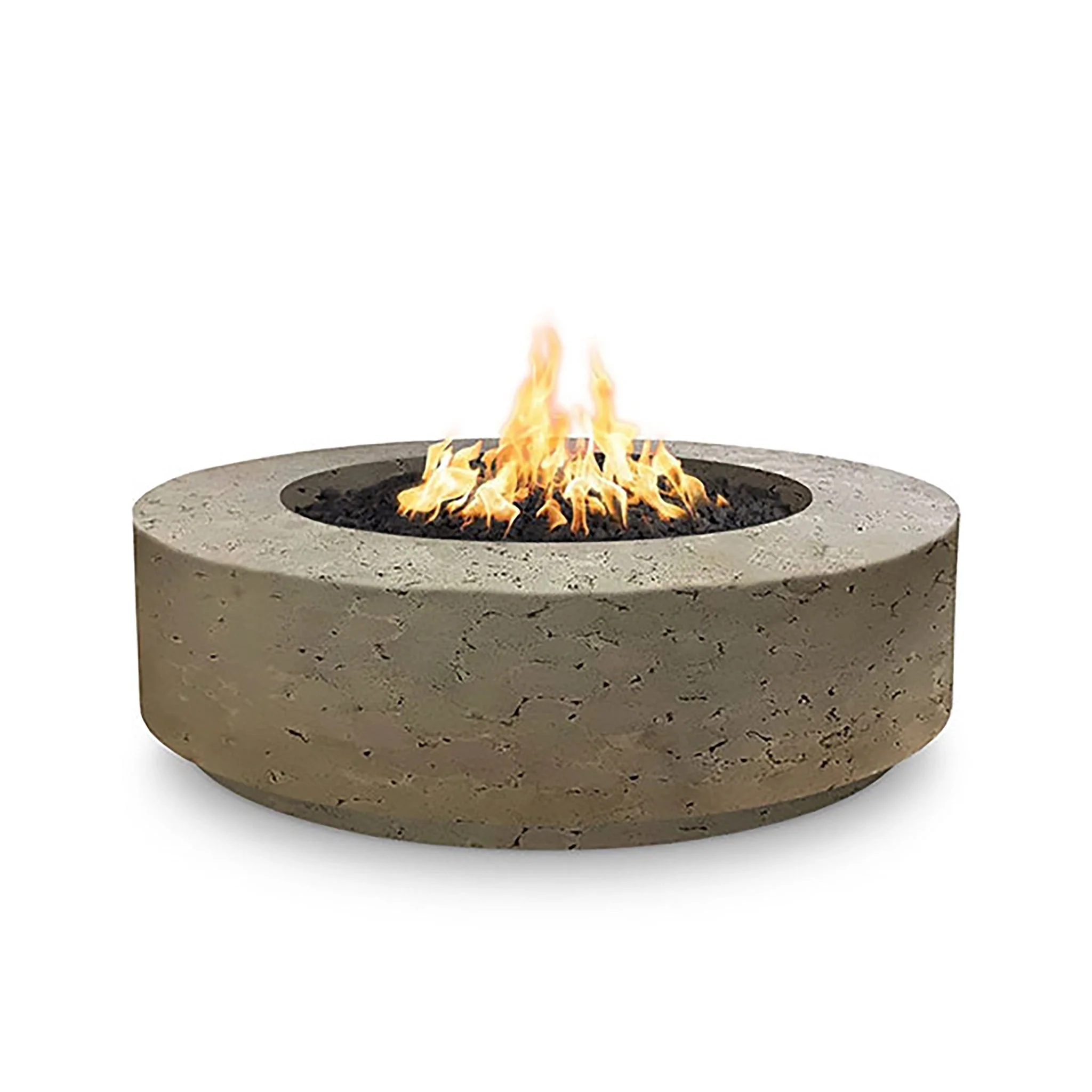The Outdoor Plus 42" Occasional Height Florence Match Lit Concrete Fire Pit - Image 14